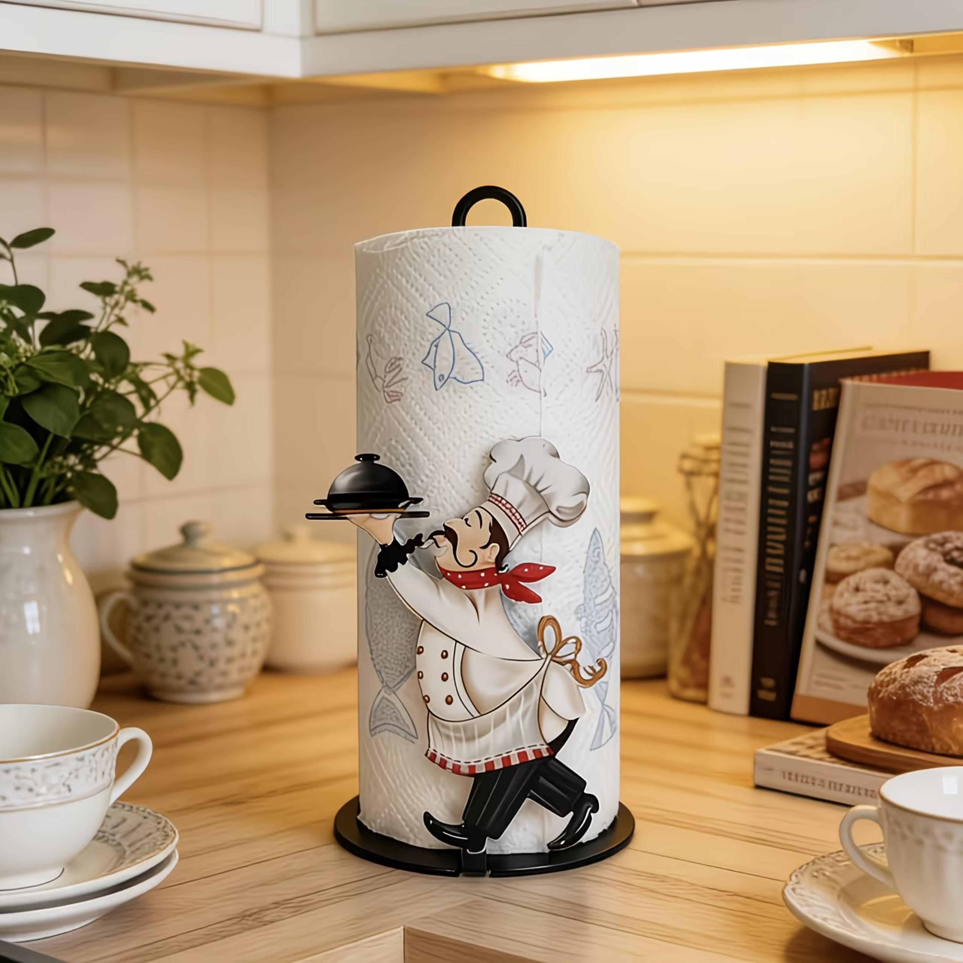 Wood And Acrylic Tissue Holder With Tray Freestanding Napkin Organizer 3