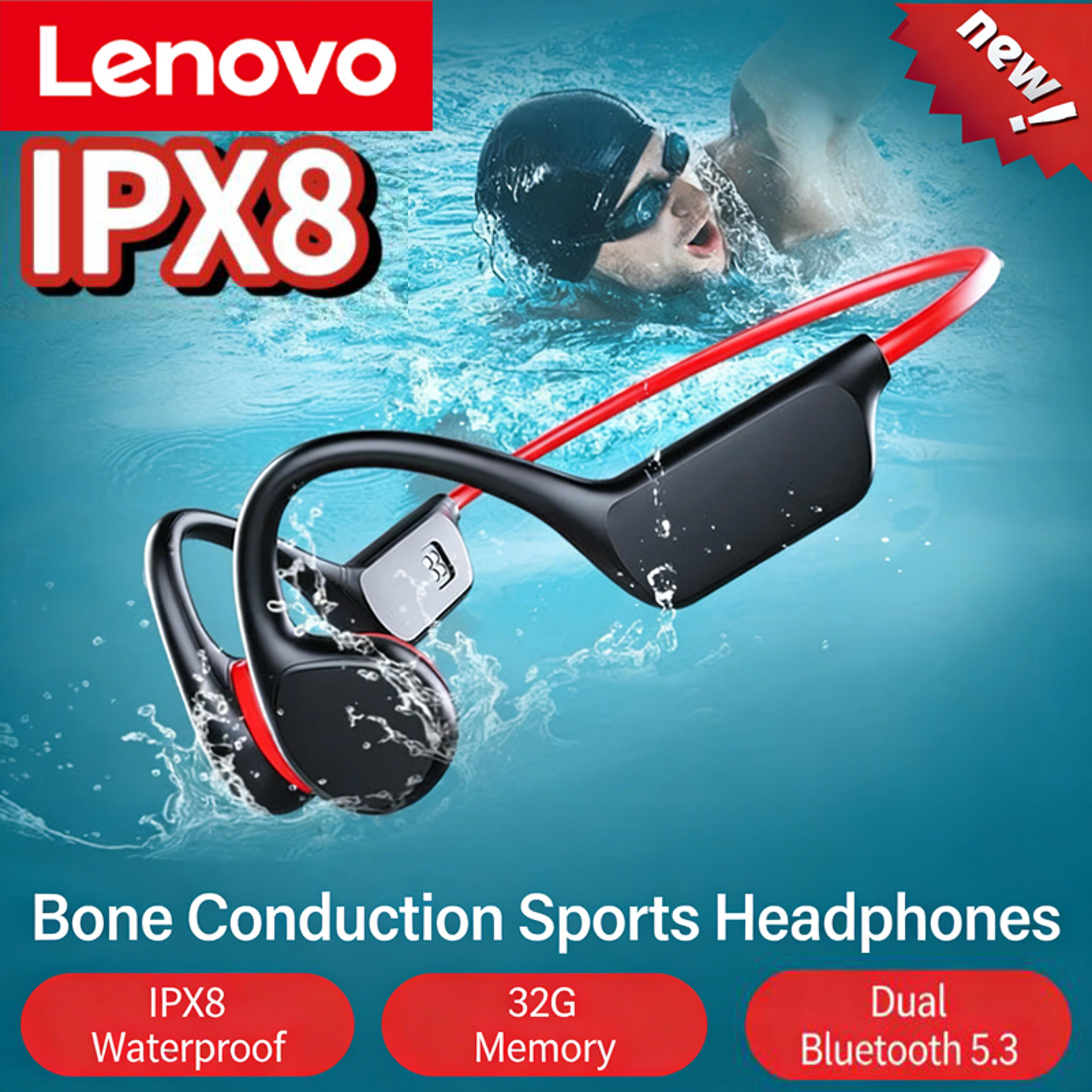 X5 Bone Conduction Headphones IPX8 Swimming Headphones With 8GB MP3 And Mic 4