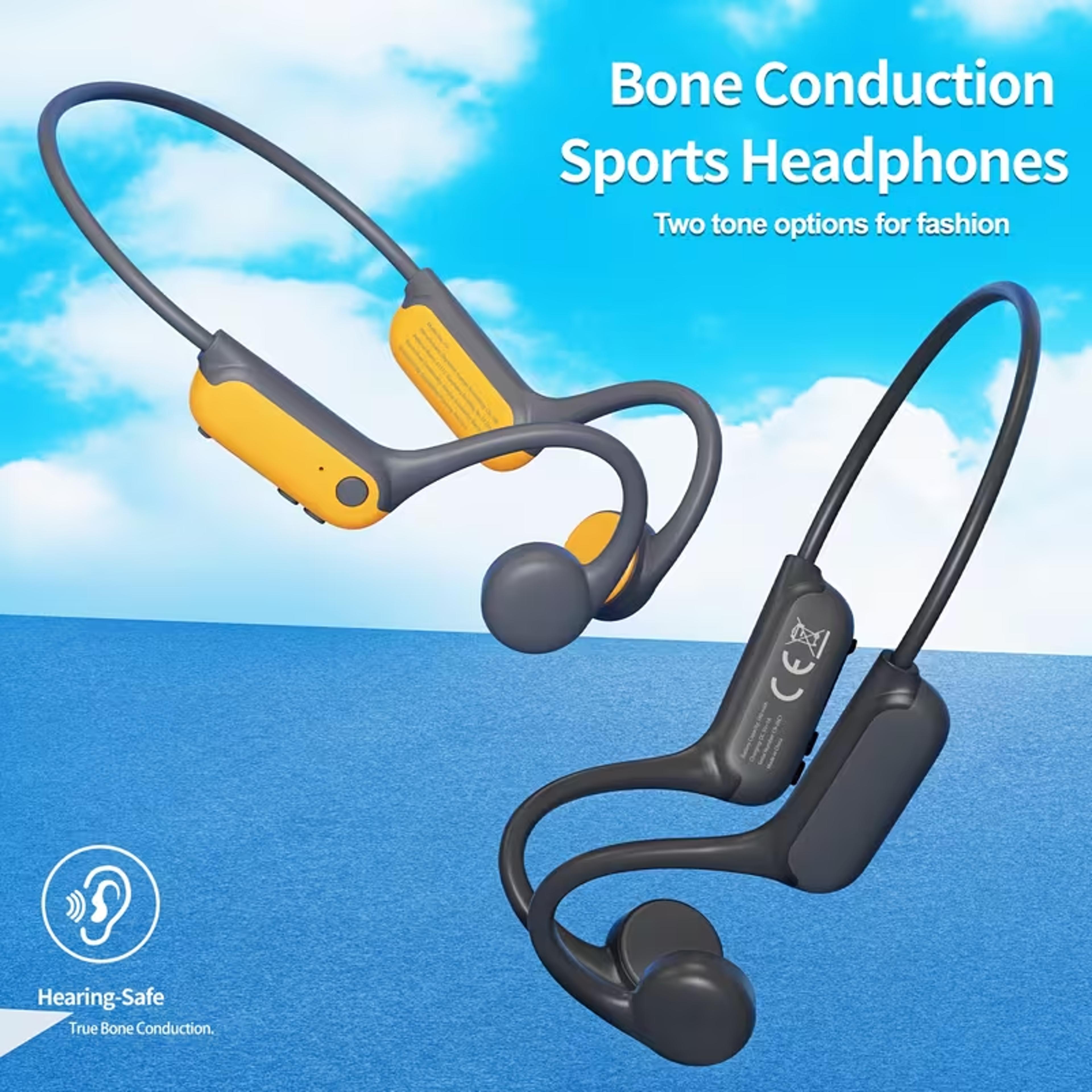 Open Ear Wireless Sports Headphones With Mic For Running Cycling And Workouts 3