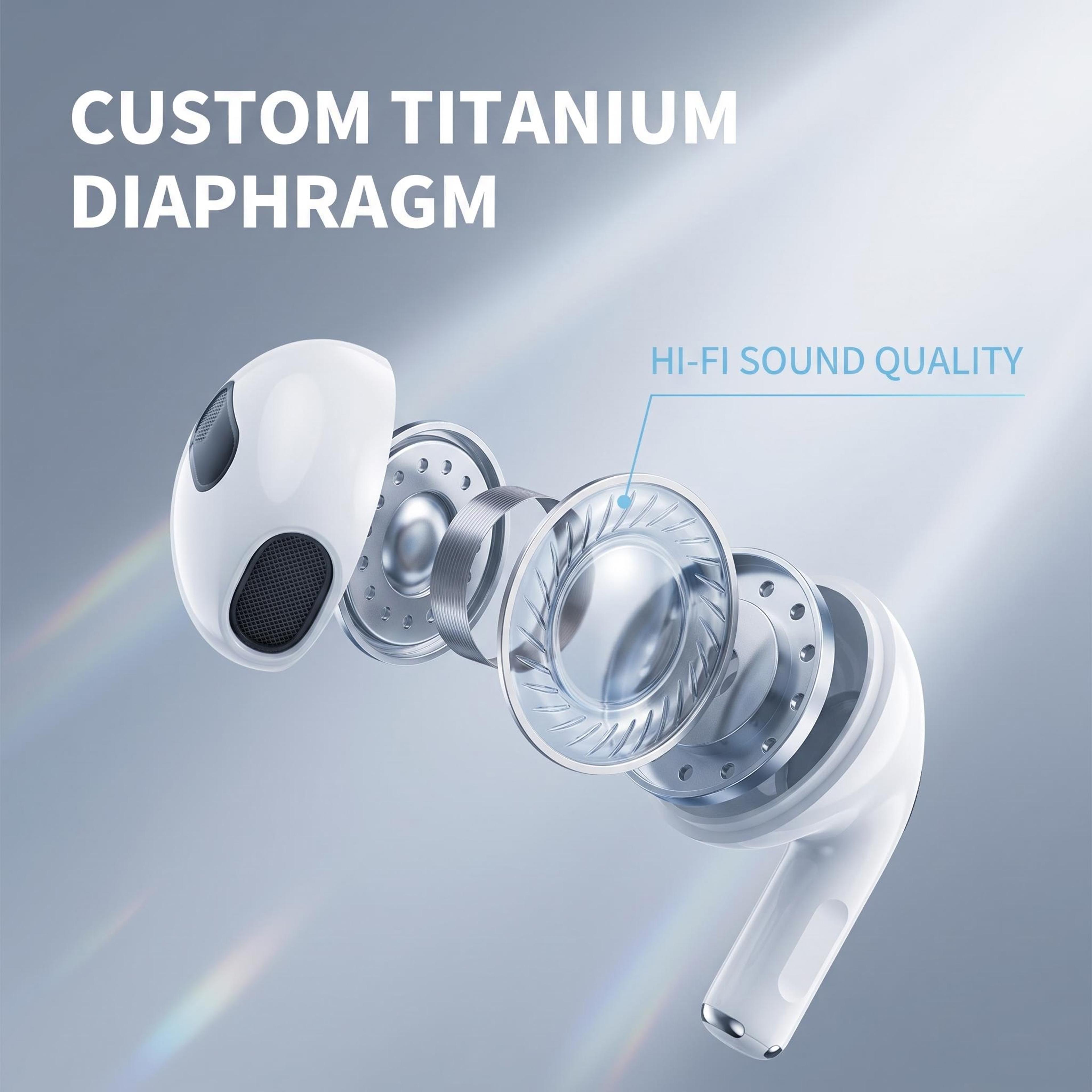A6 Pro TWS Wireless Earbuds Bluetooth 50 Gaming Earphones With Mic 3