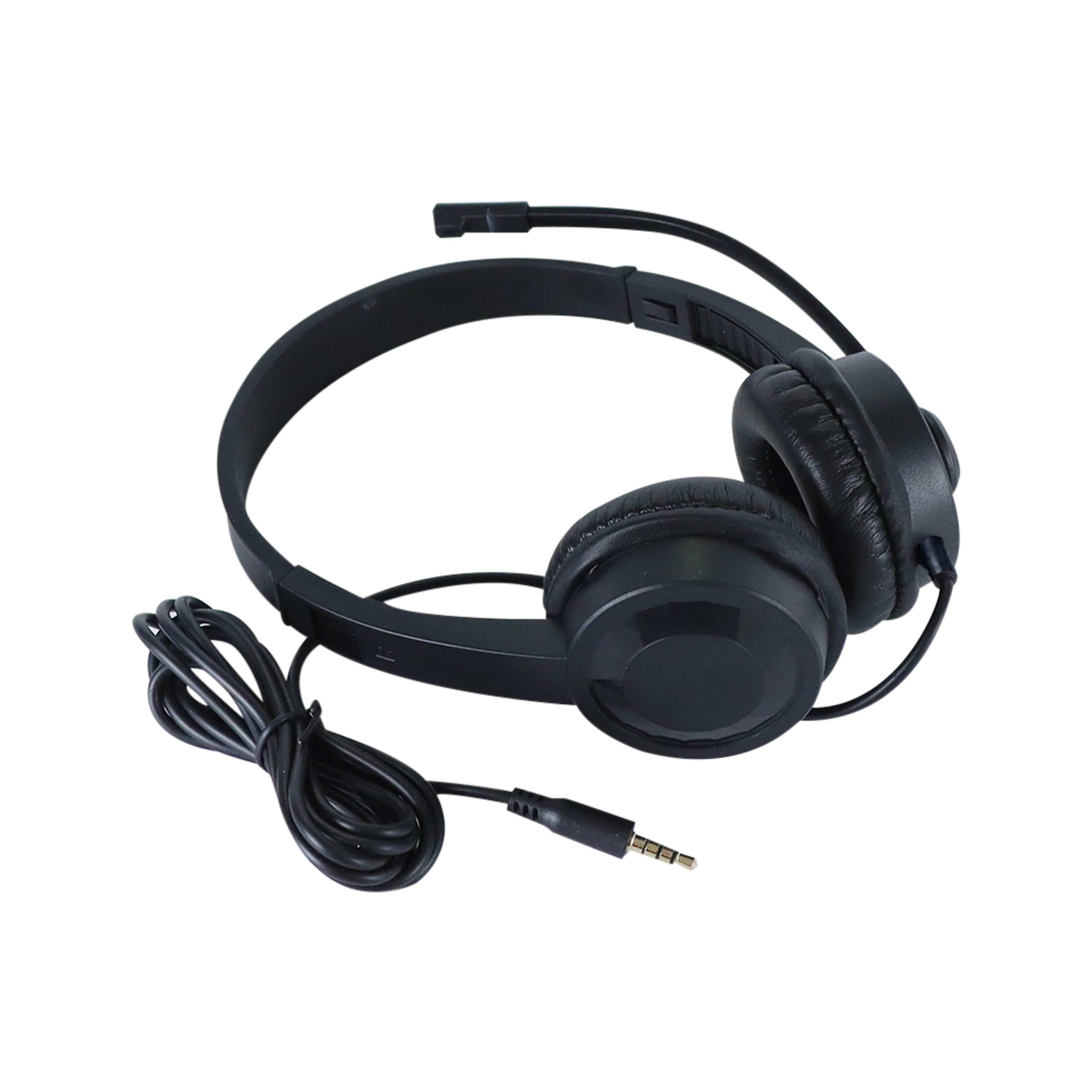 ClearCall 35mm Wired Computer Headset With Noise Reducing Microphone And Volume Control 2