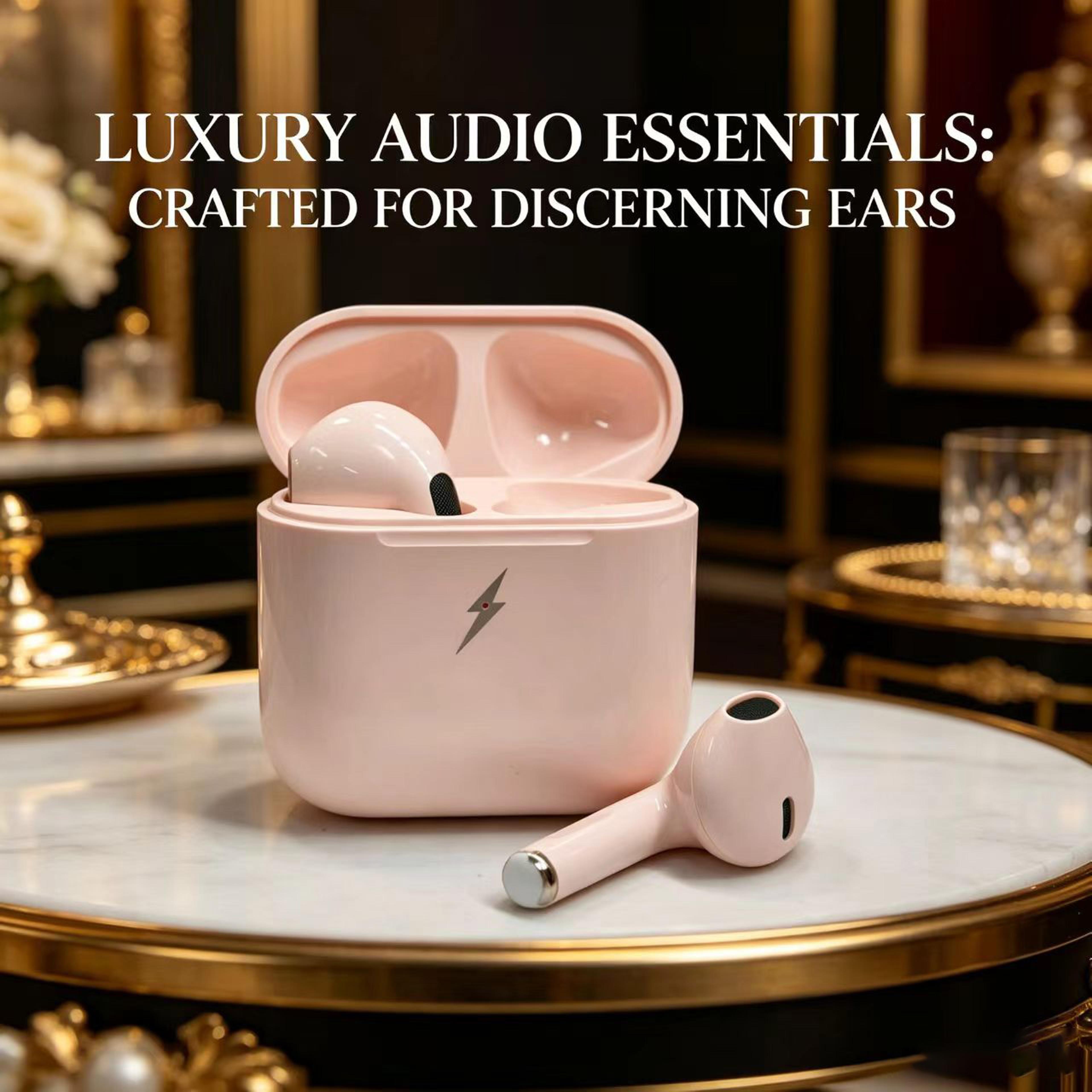HiFi Wireless Bluetooth Earbuds Low Latency Semi In Ear Gaming Headphones 8