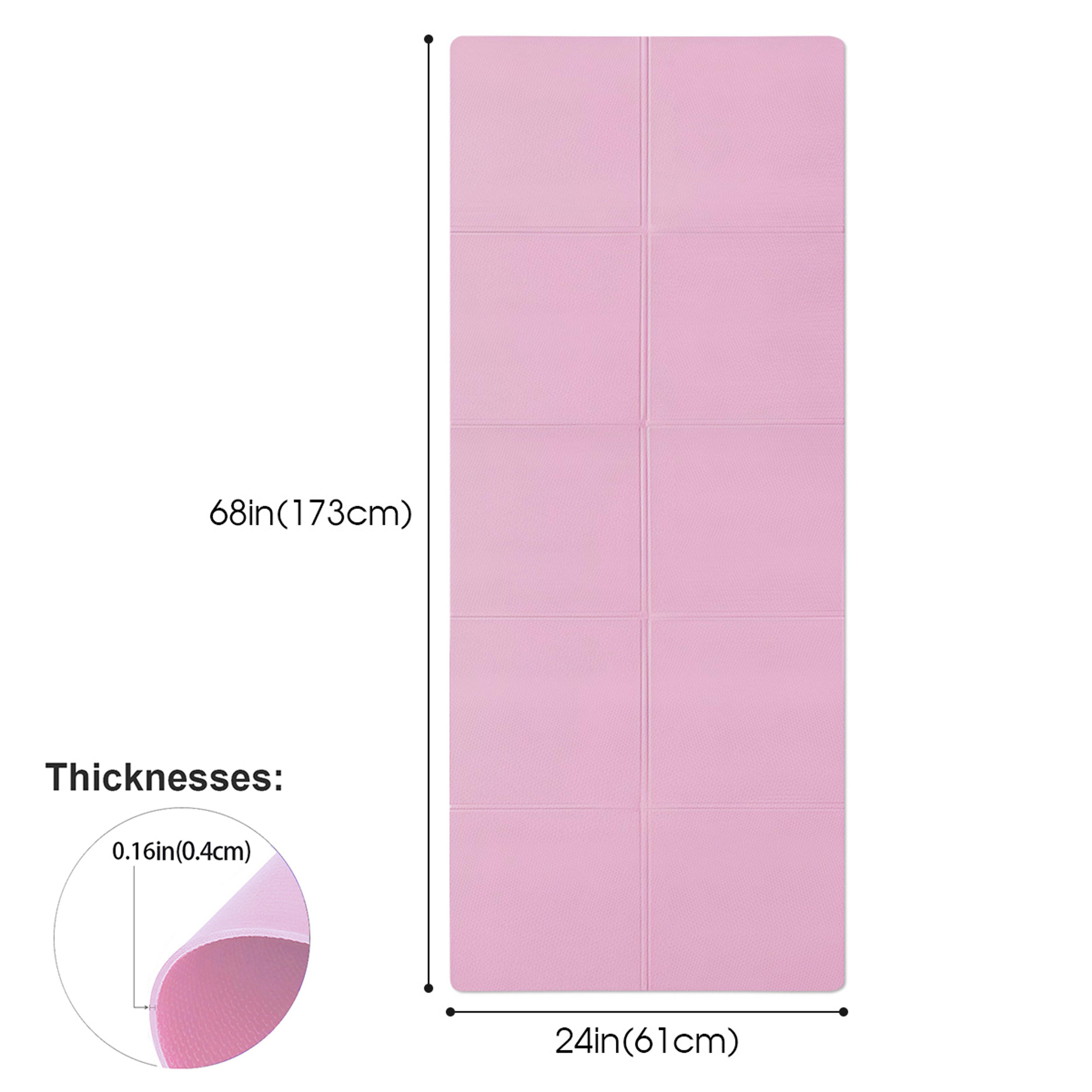 EVA Non Slip Yoga Mat For Exercise Pilates And Home Workouts 3