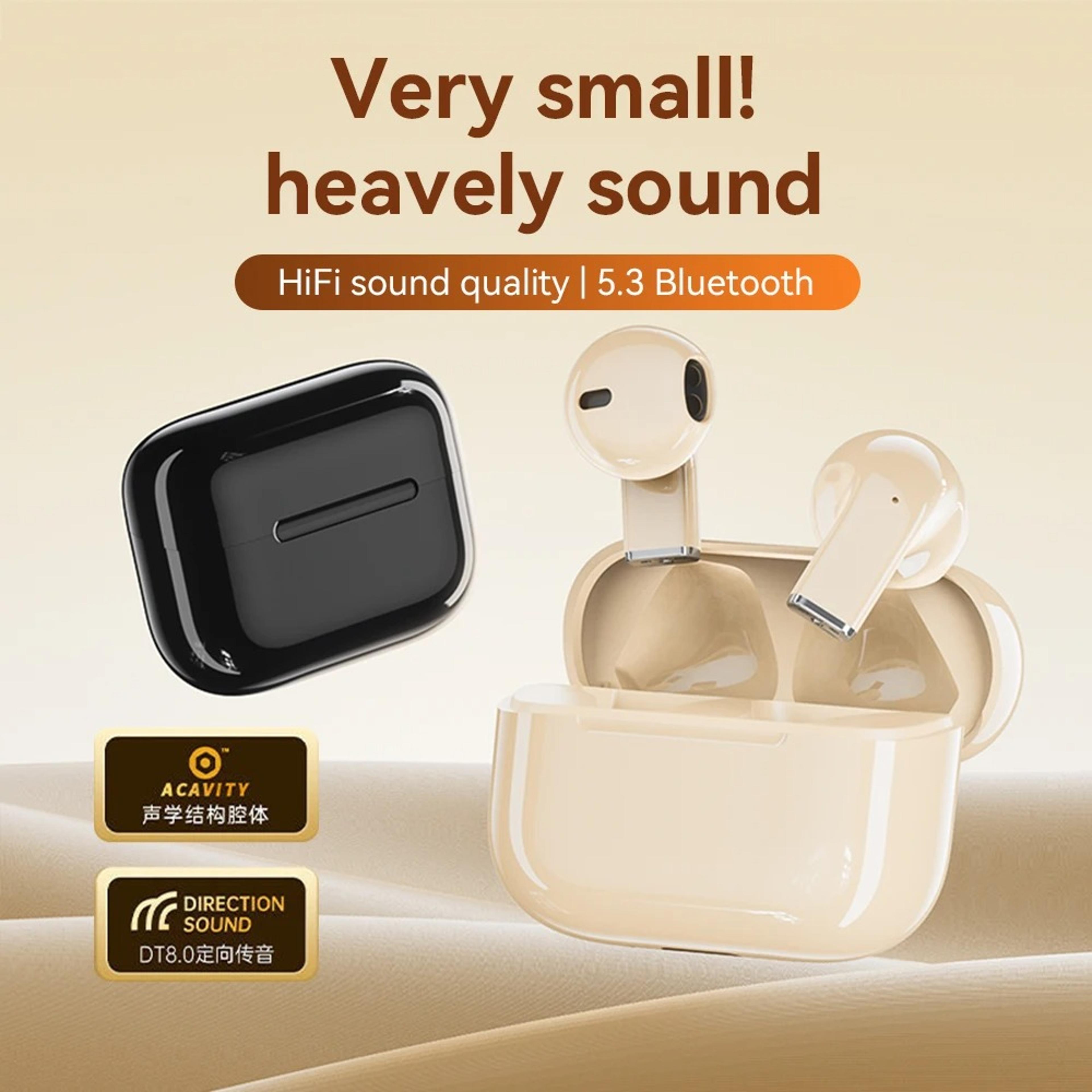 Bluetooth 54 Wireless Earbuds With Noise Cancellation Touch Control And Mic 2