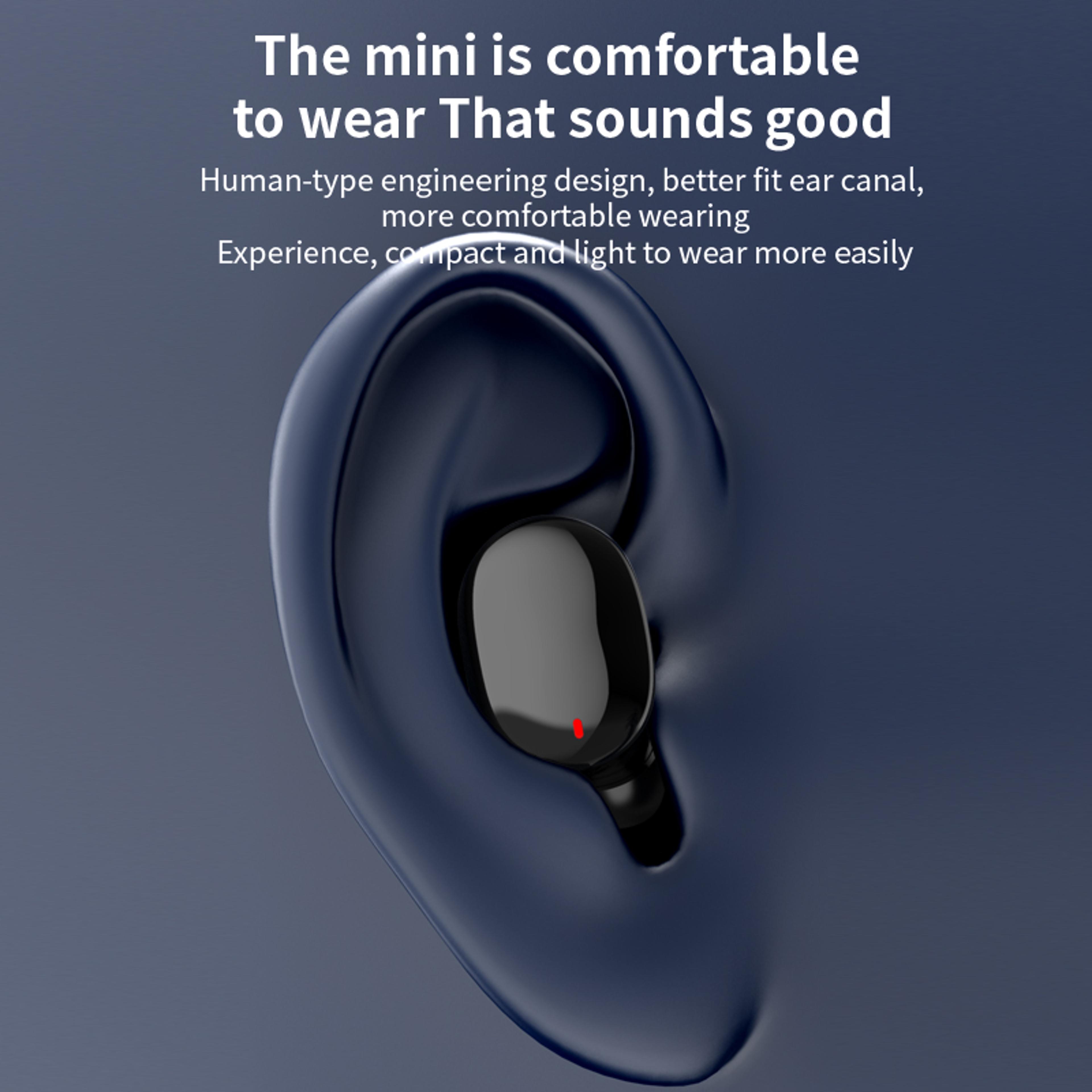 9D HiFi Wireless Earbuds With Bluetooth 53 Mic And Waterproof Sports Design 5
