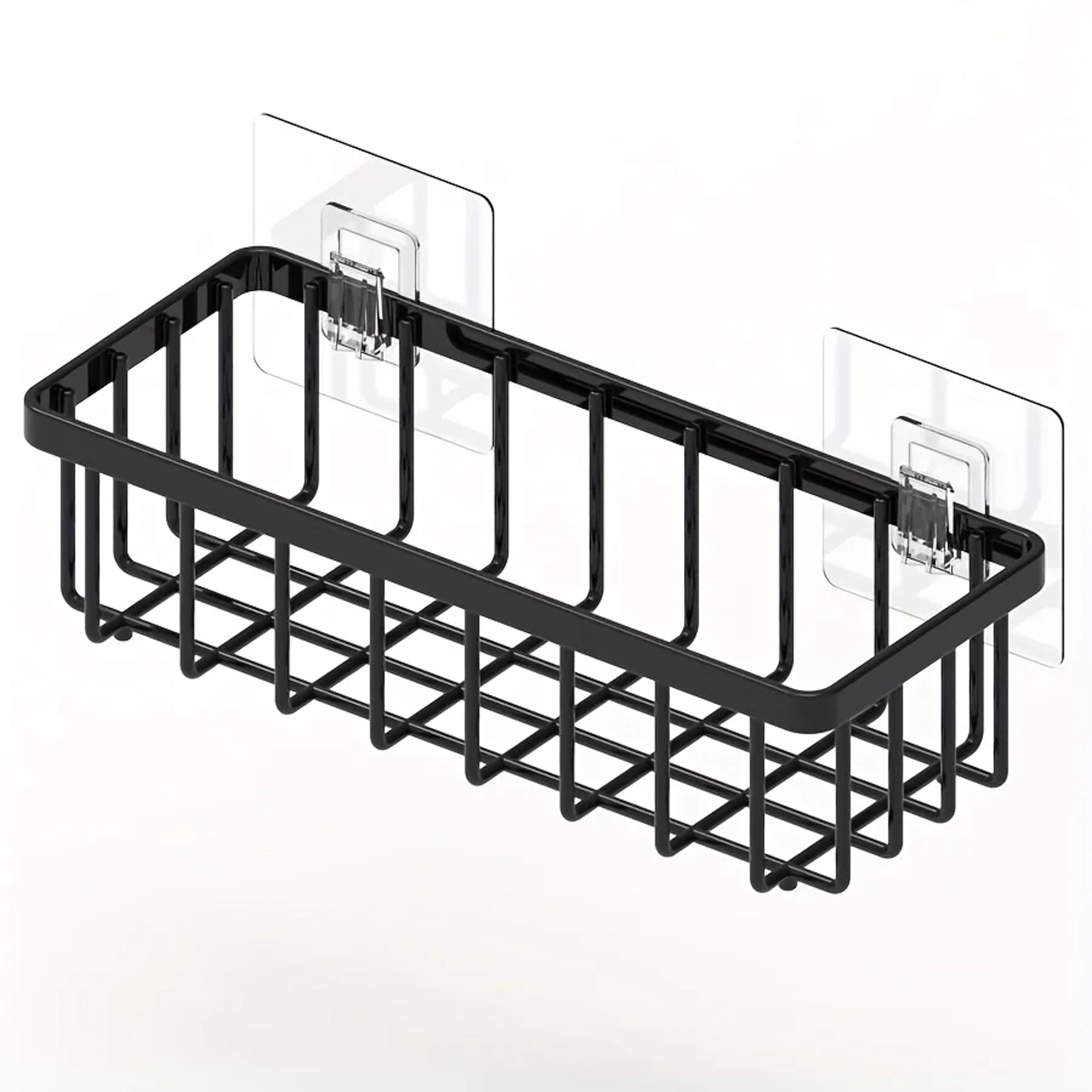No Drill Kitchen Sink Organizer With Sponge Holder And Towel Rack 7