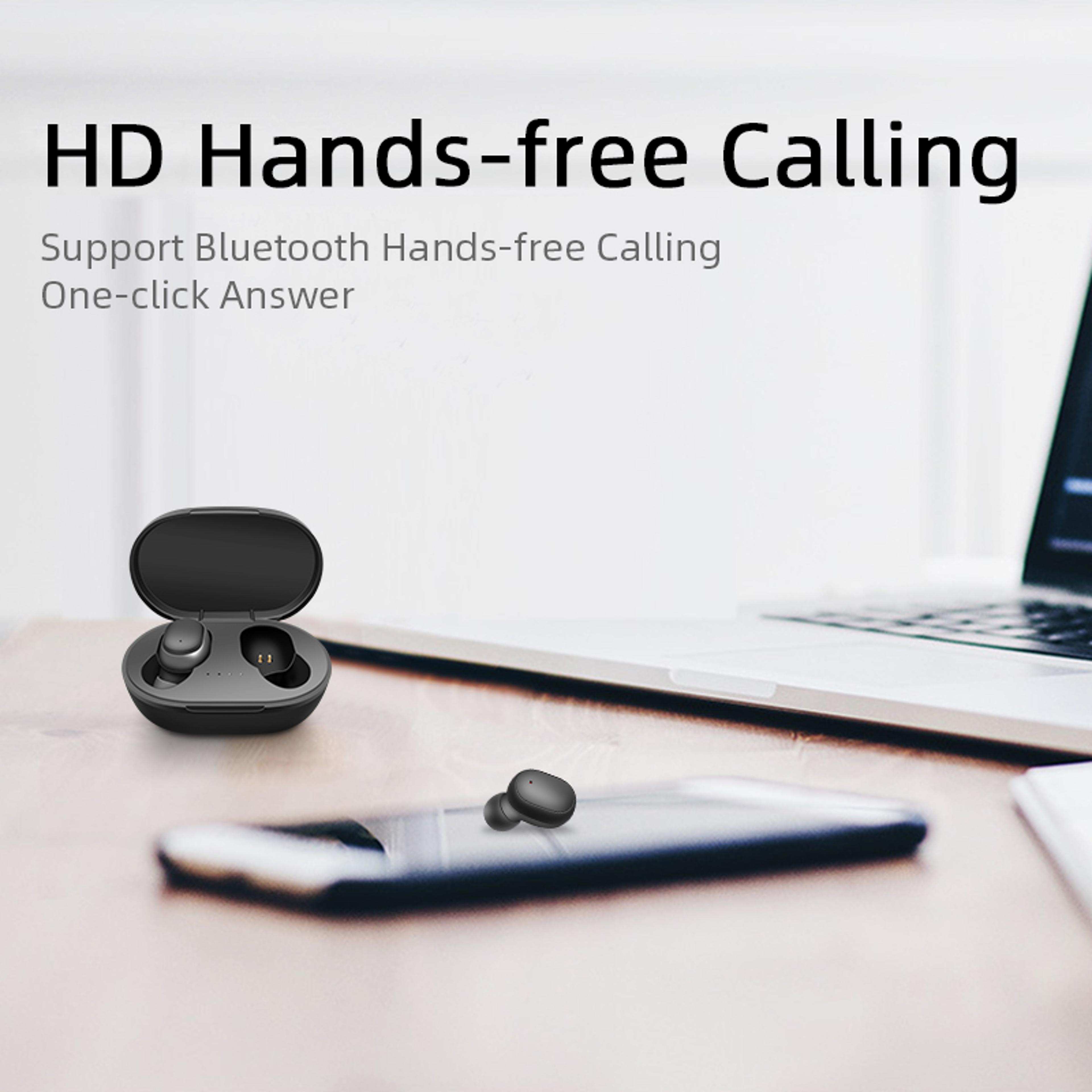 A6S Transparent Wireless Earbuds With LED Display Charging Case 2