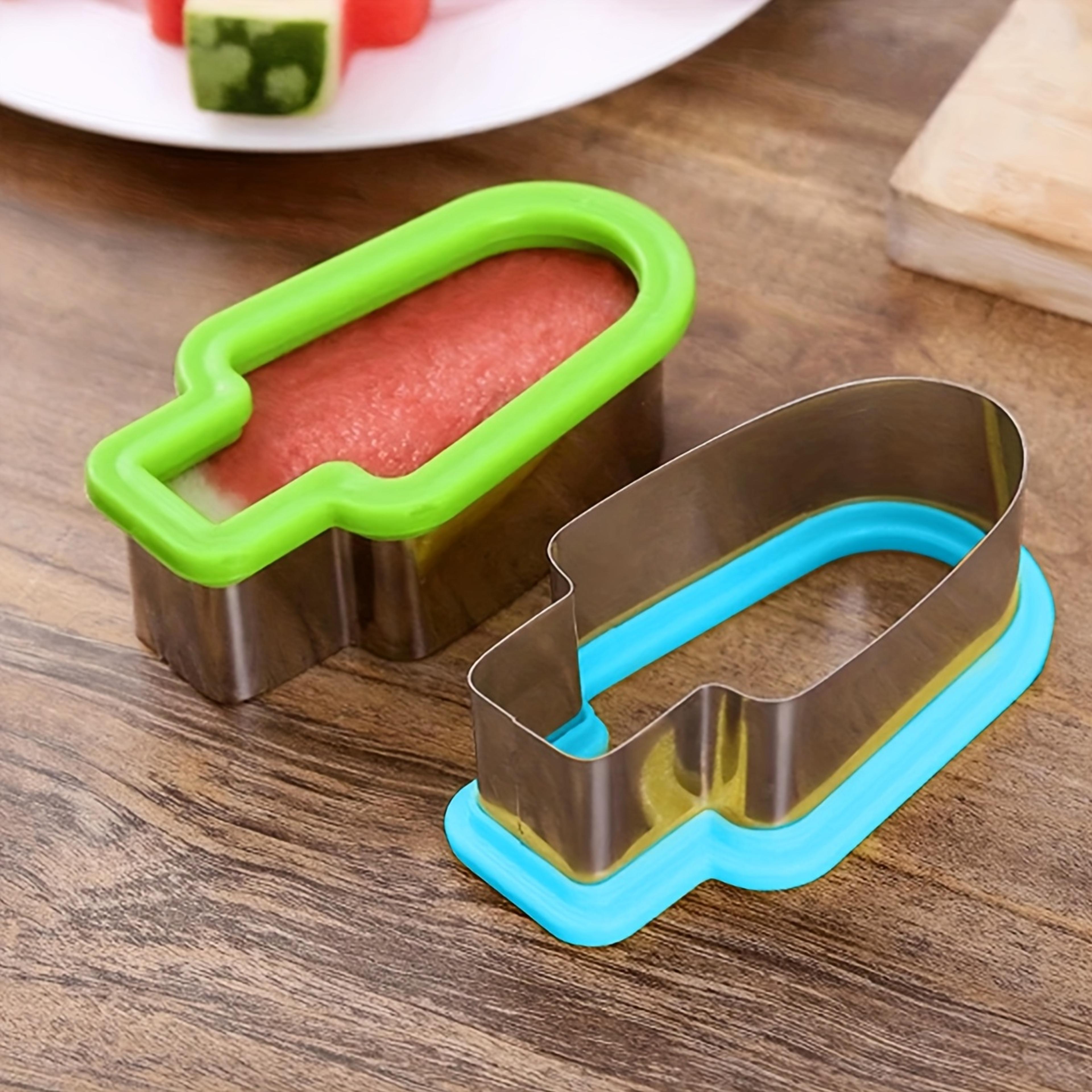 Stainless Steel Watermelon Popsicle Cutter And Fruit Slicer For Fun Summer Snacks 4