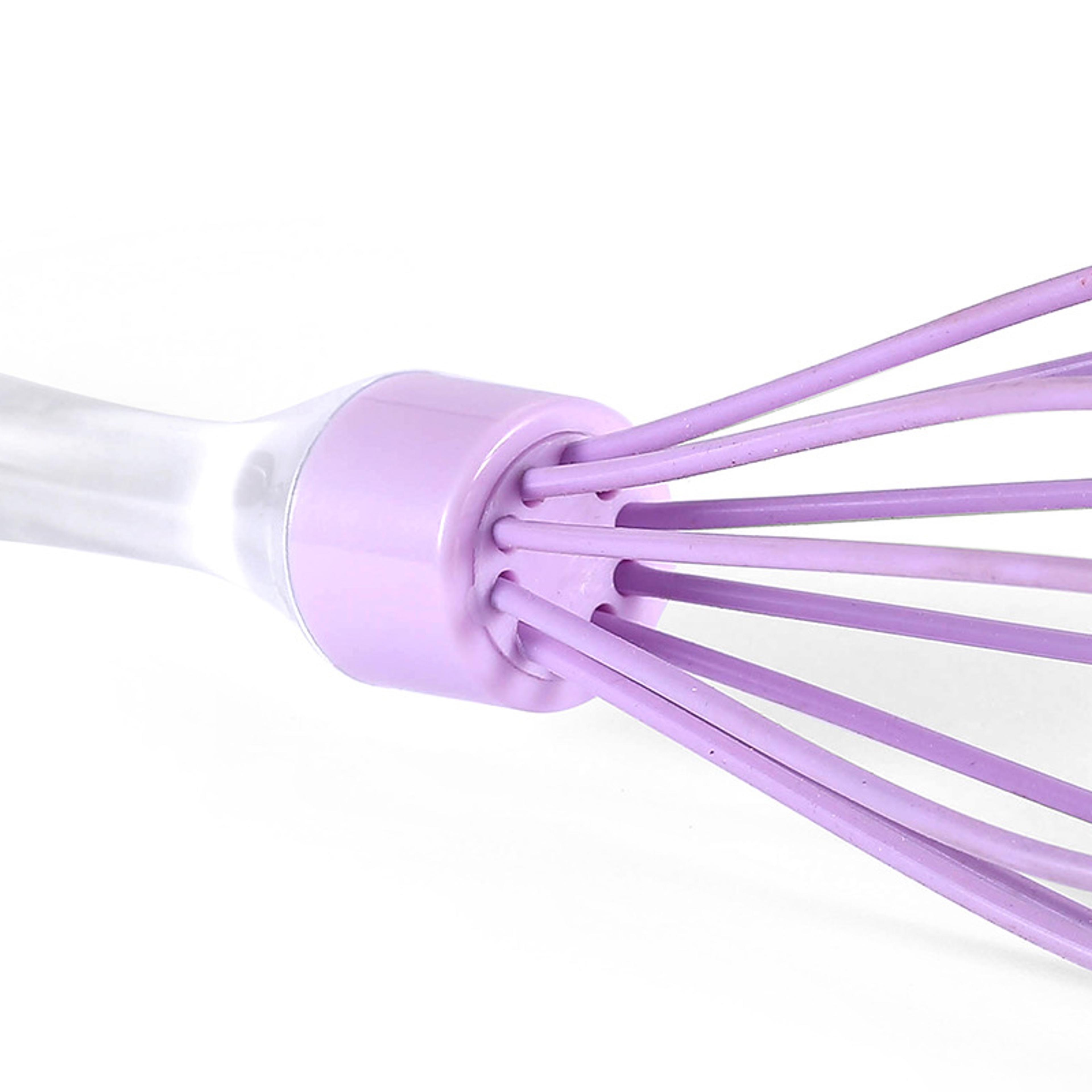 Silicone Whisk Manual Egg Beater For Baking And Mixing 4