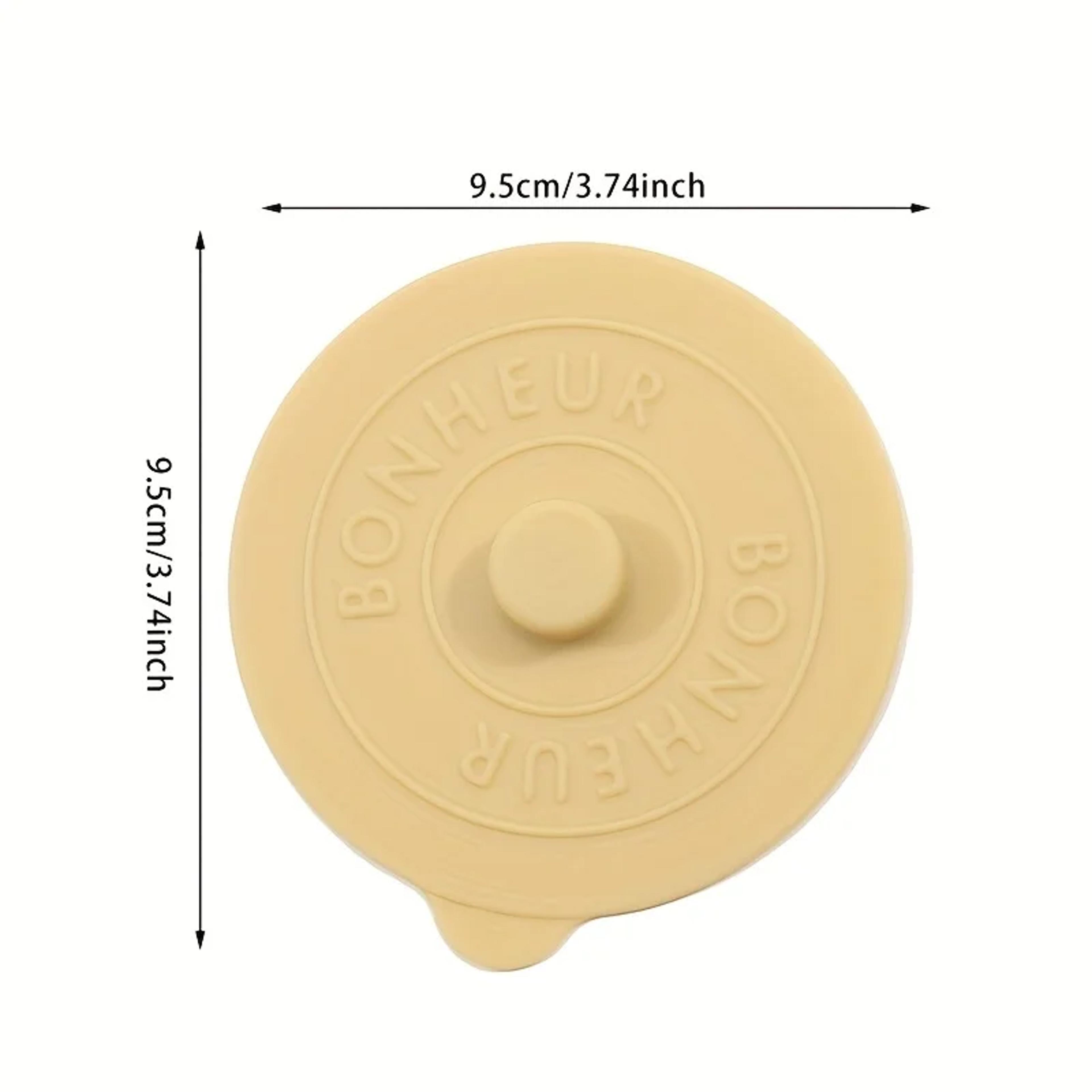 Silicone Cup Lids Reusable Dust Proof Mug Covers With Non Slip Ribbed Grip 2