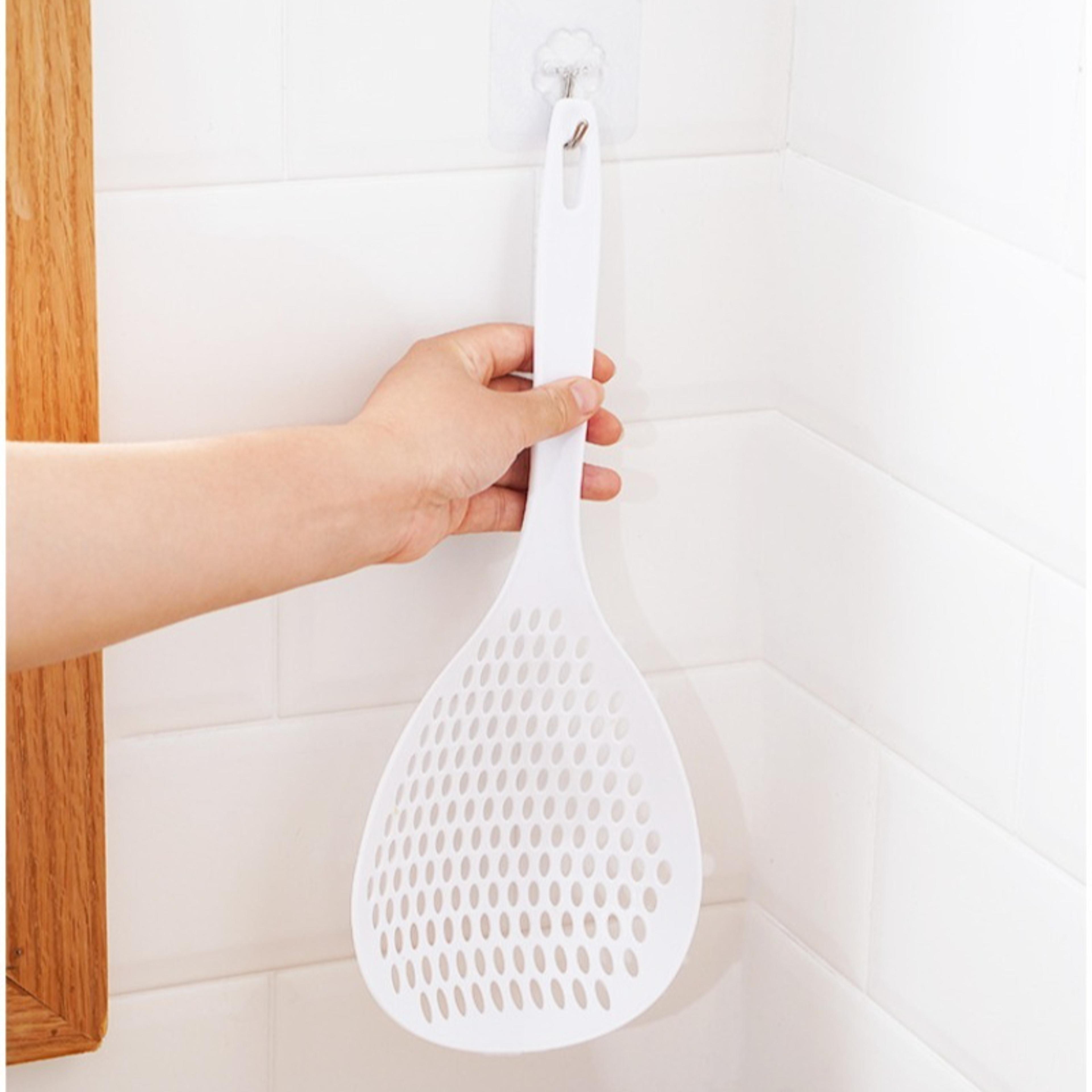 Long Handle Hot Pot Strainer Spoon For Dumplings Noodles And Easy Draining 5