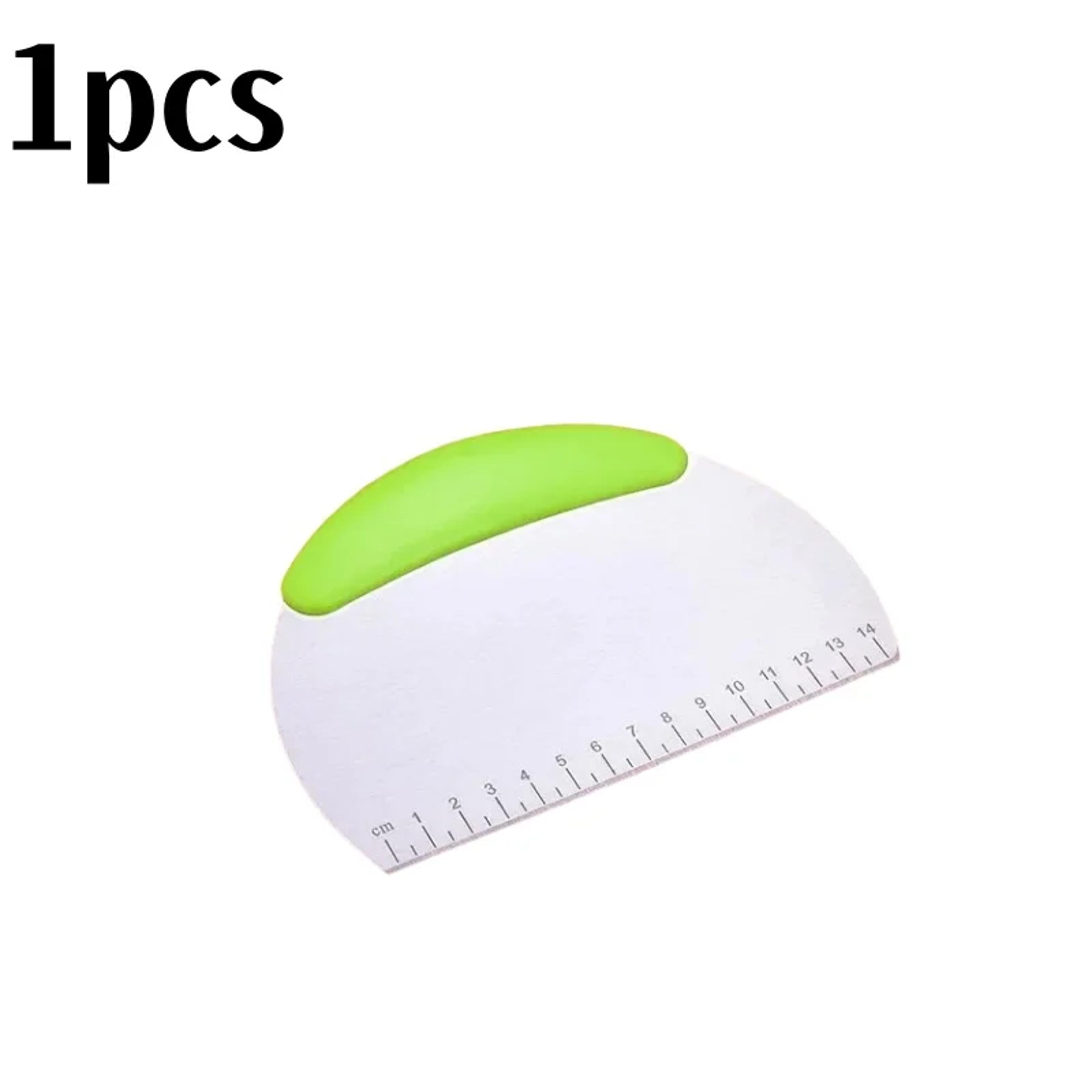 Stainless Steel Dough Scraper And Bench Scraper With Measuring Scale For Pastry Pizza And Bread 8