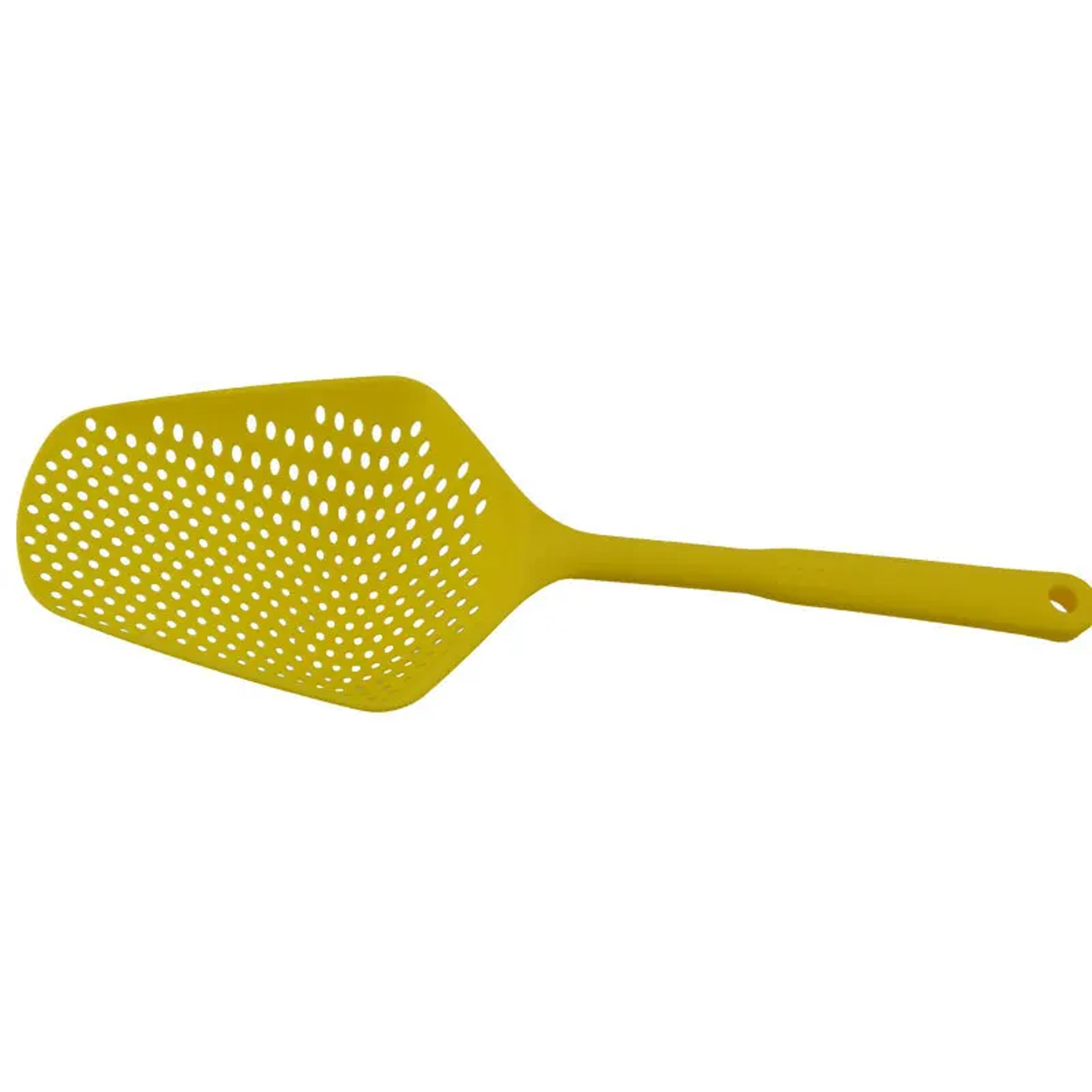 Long Handle Pasta Strainer Spoon Quick Drain Colander Scoop For Noodles And Cooking 7