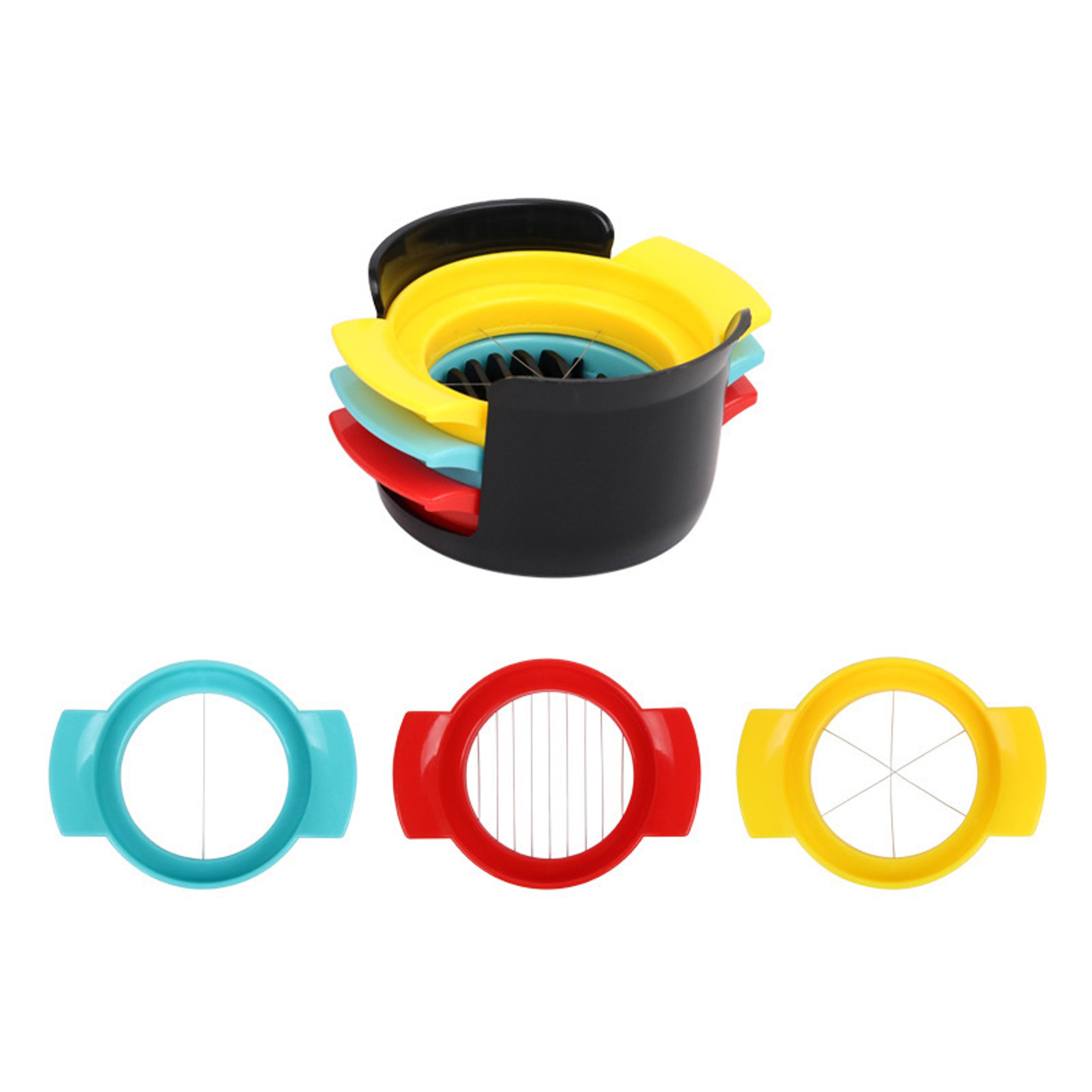 3 In 1 Egg Slicer Cutter For Boiled Eggs And Decorative Food Garnishing 4