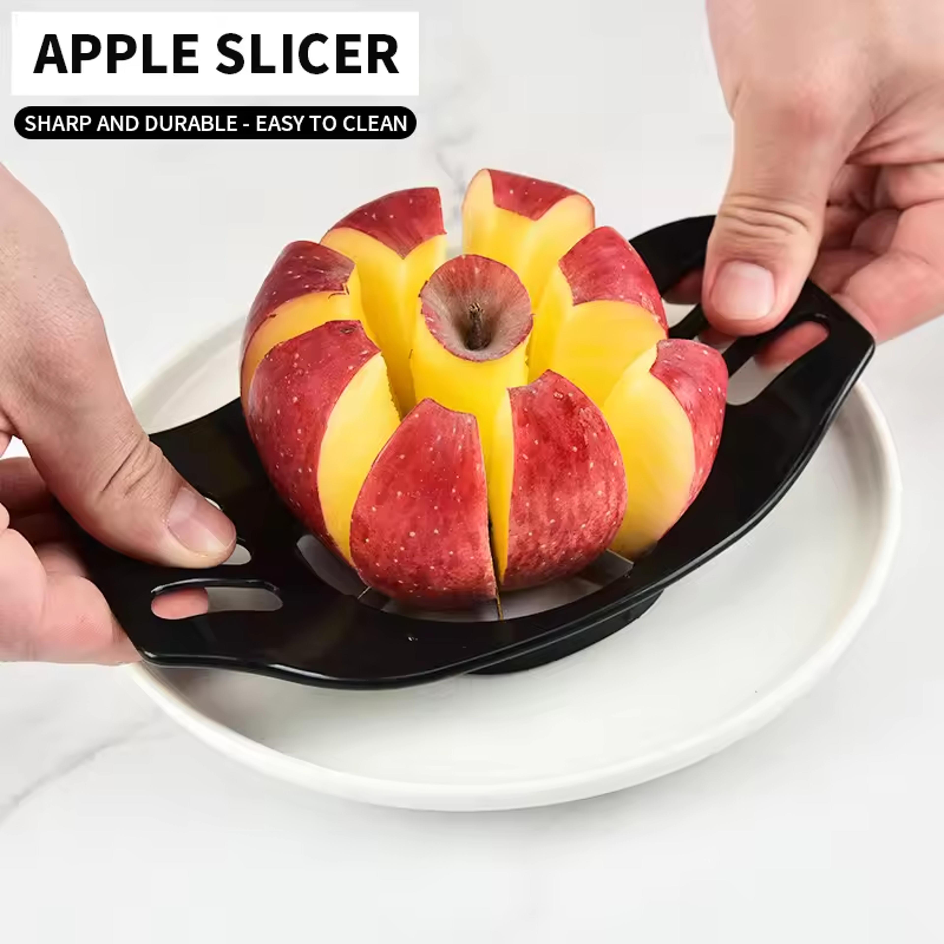 QuickSlice Stainless Steel Apple Slicer And Corer Fruit Divider 1