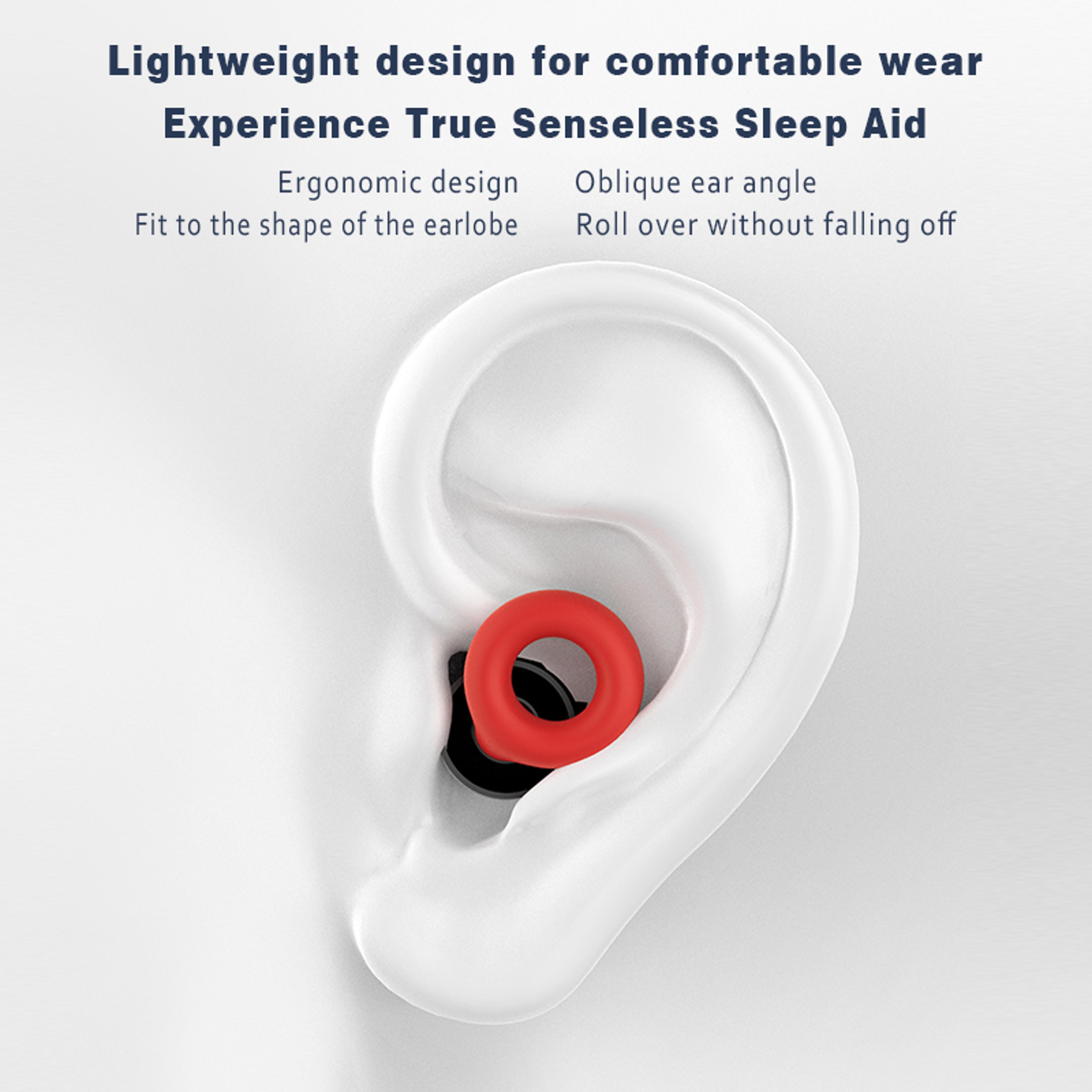 Reusable Ear Plugs For Sleeping Soft Silicone Noise Reduction Earplugs 3