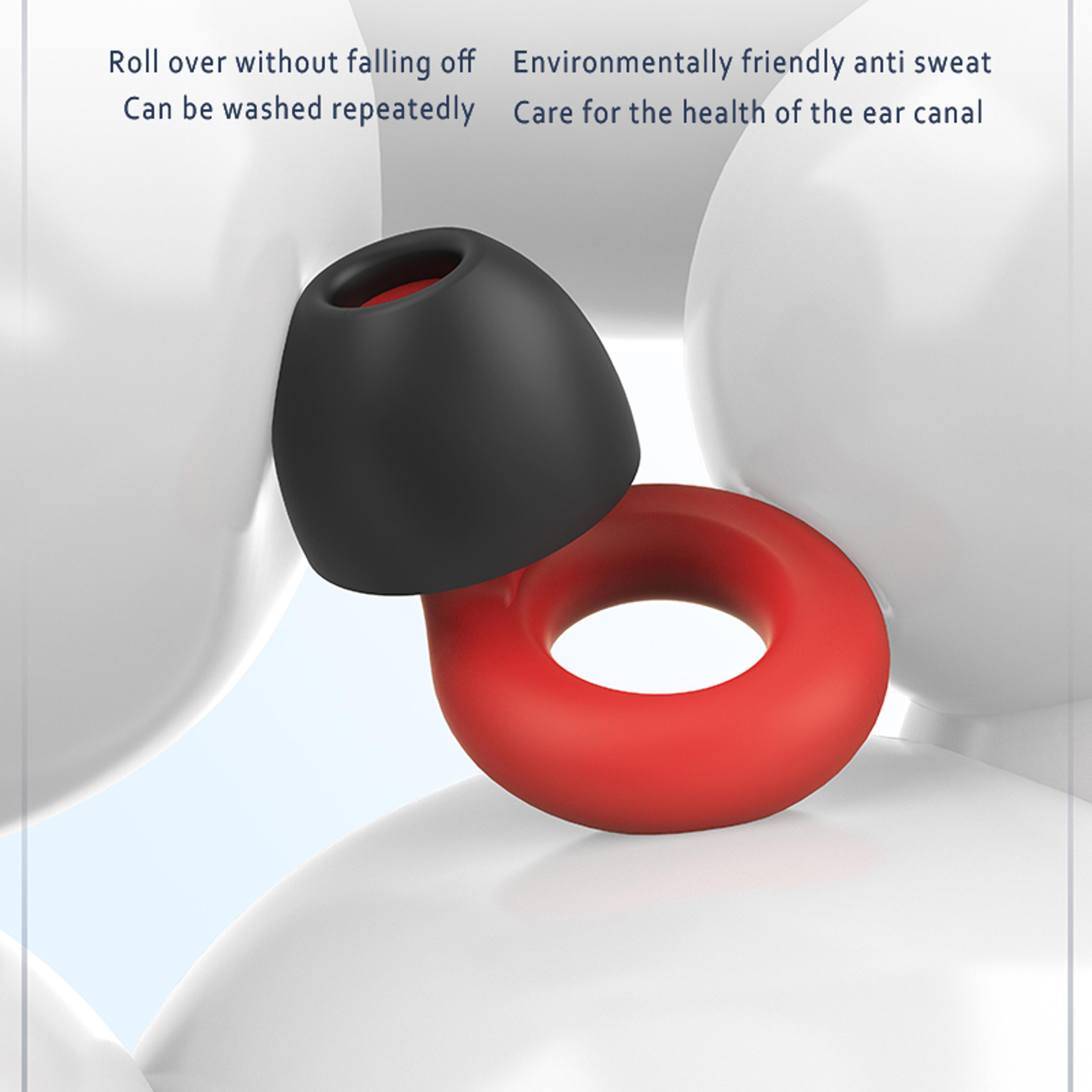 Reusable Ear Plugs For Sleeping Soft Silicone Noise Reduction Earplugs 4
