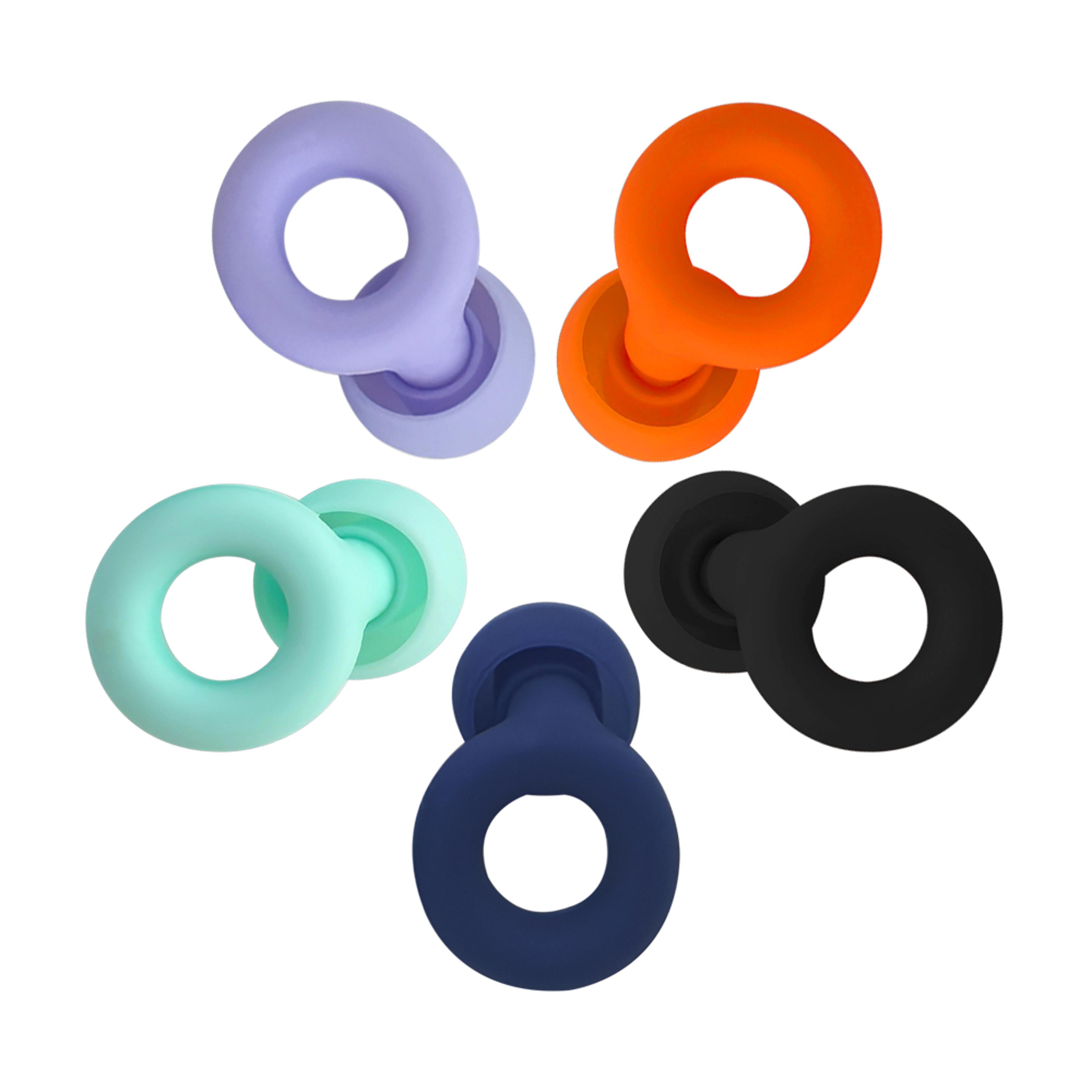 Reusable Ear Plugs For Sleeping Soft Silicone Noise Reduction Earplugs 7