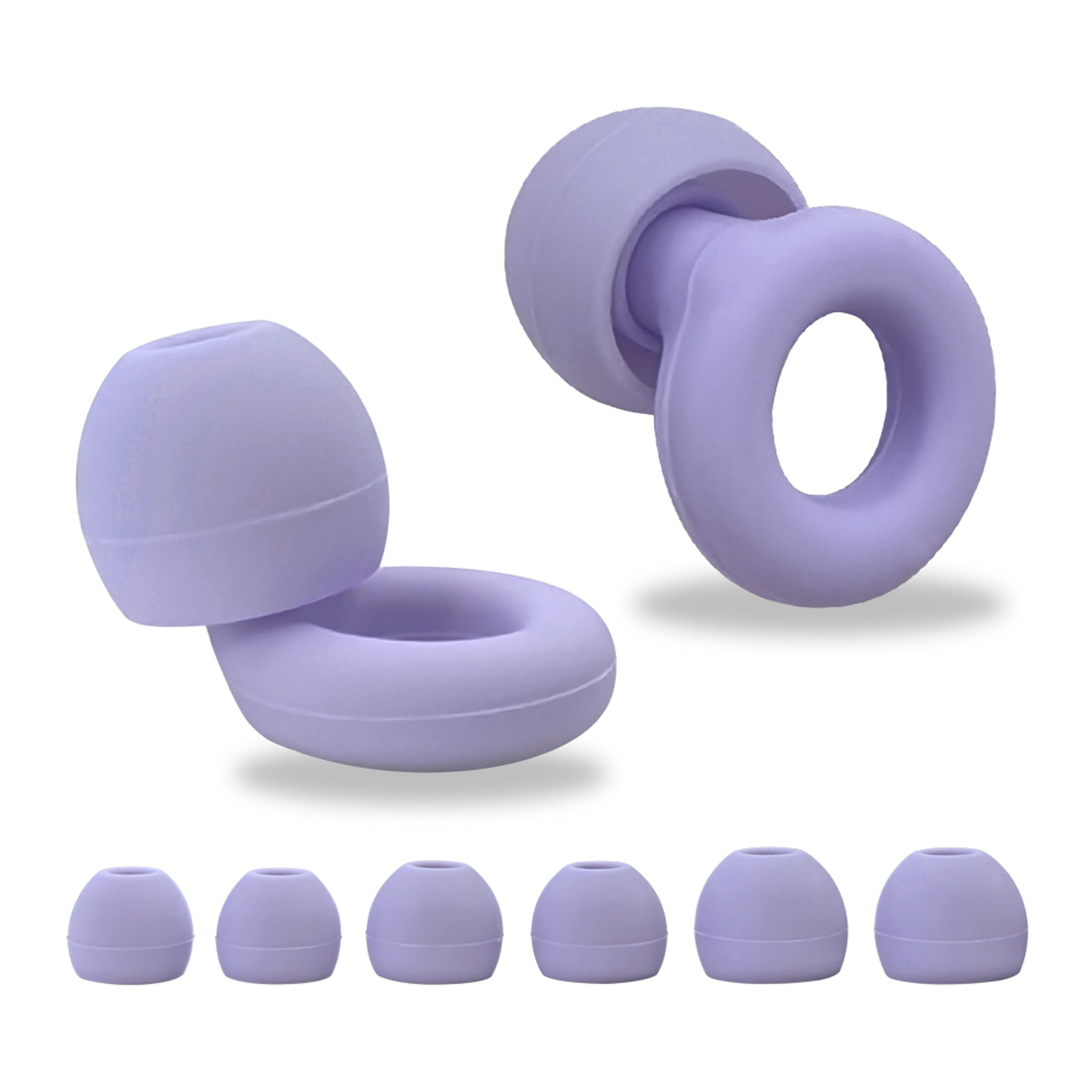 Reusable Ear Plugs For Sleeping Soft Silicone Noise Reduction Earplugs 8