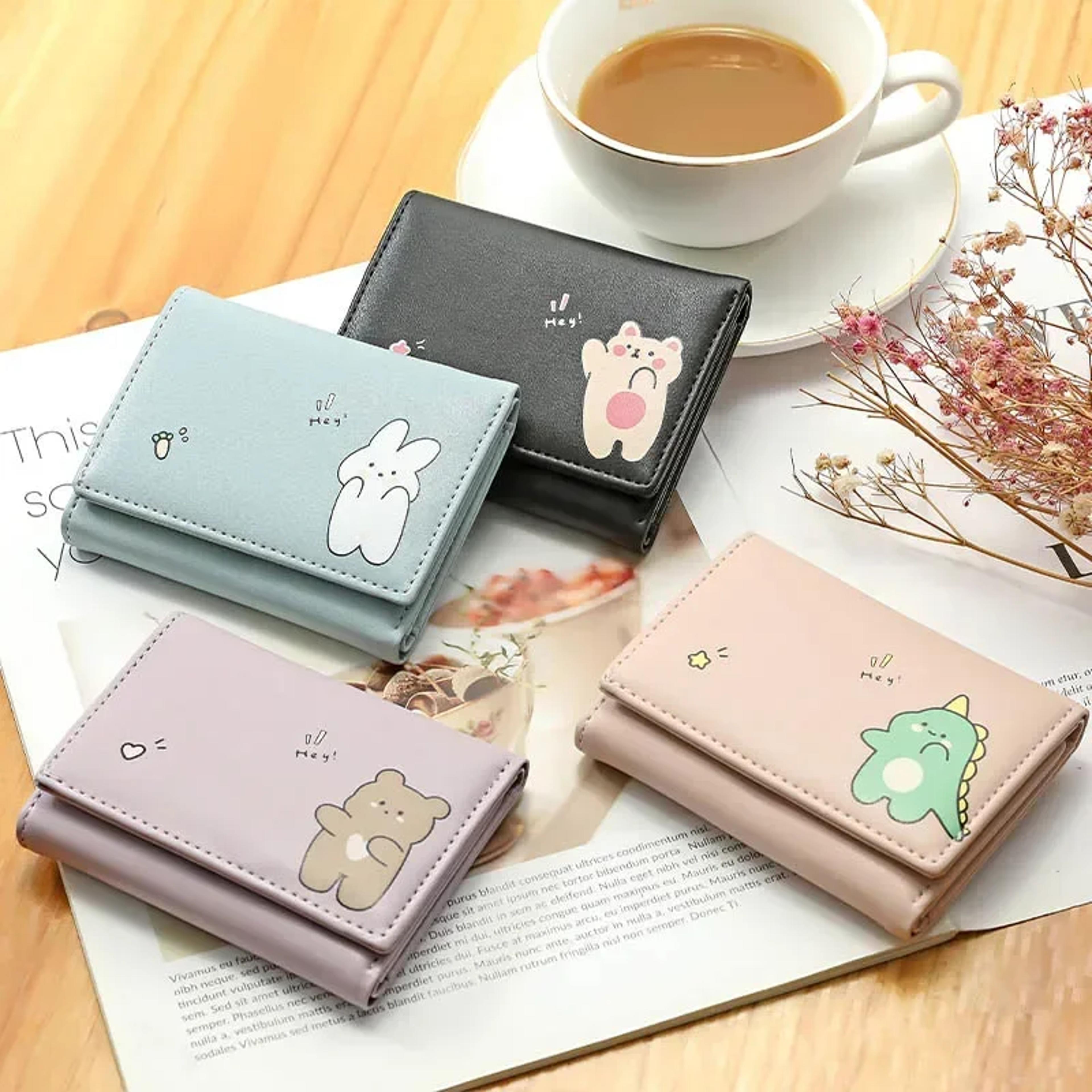 Chic Compact Womens Wallet PU Leather Short Purse And Card Holder 1