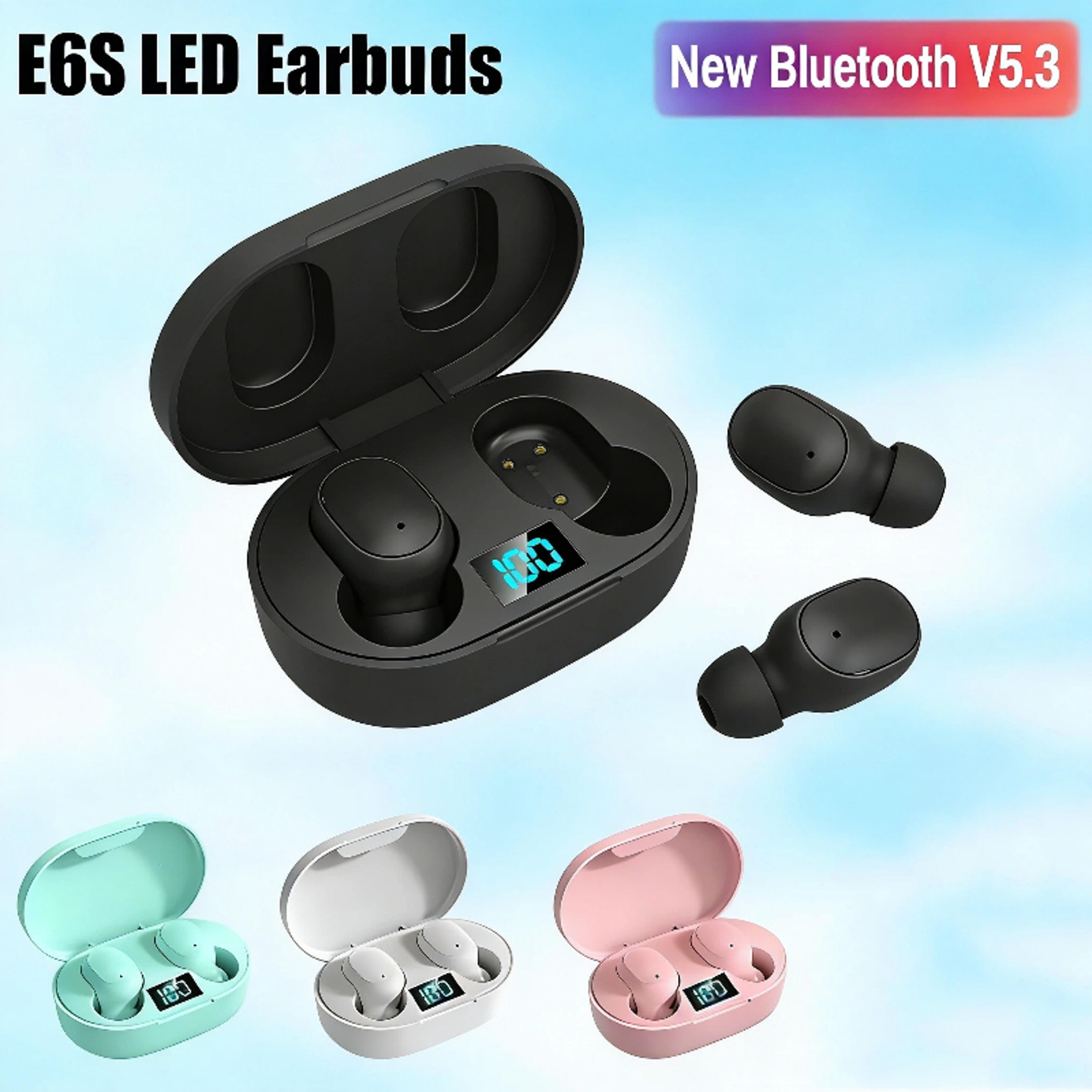 E6S TWS Wireless Bluetooth Earbuds With Noise Cancelling Mic 2
