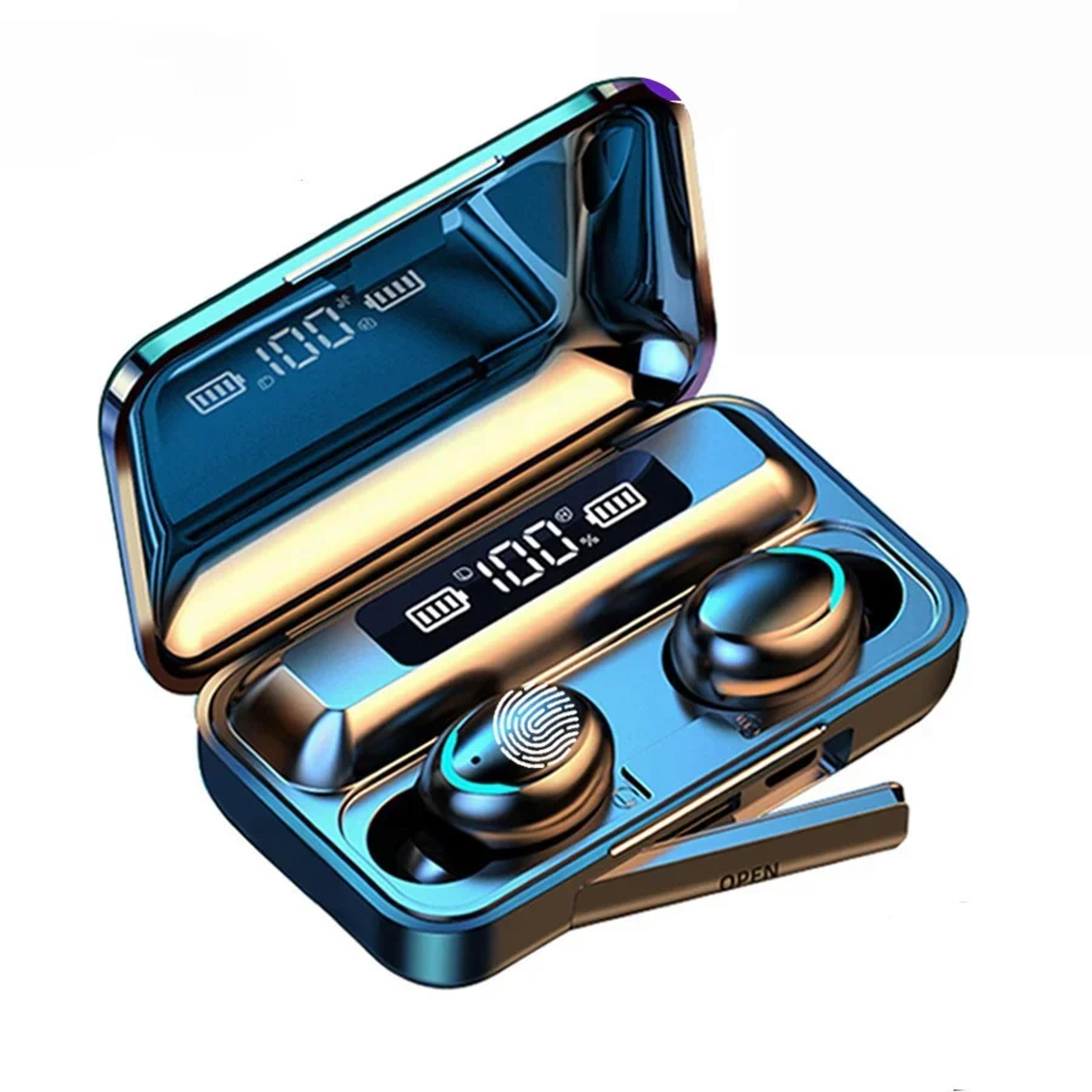 F9 Wireless Bluetooth Earbuds With 9D Stereo Deep Bass Touch Control And Waterproof Sport Design 0