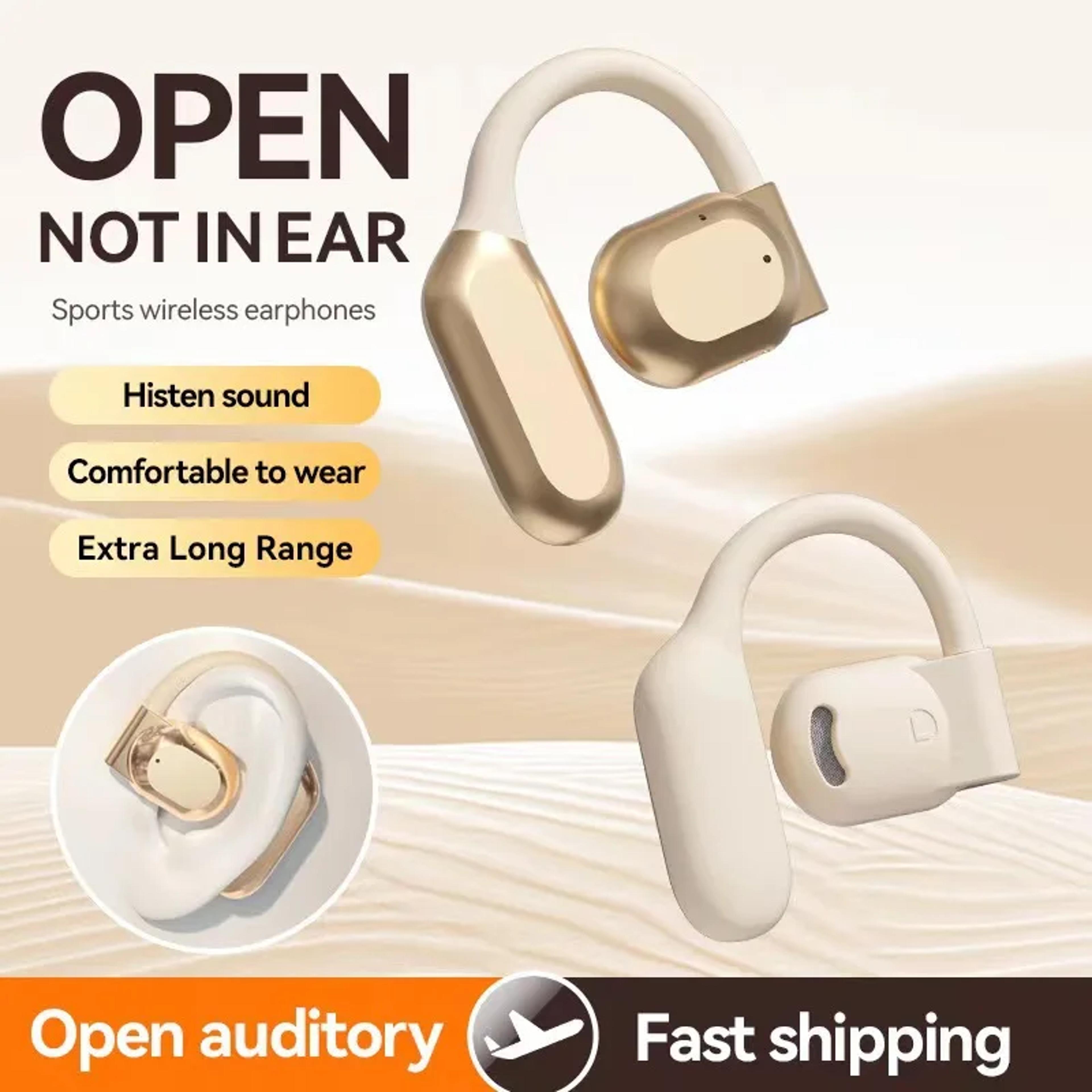 Origin Open Ear Wireless Earbuds Bluetooth 53 Ear Hook Headphones With LED Display 5