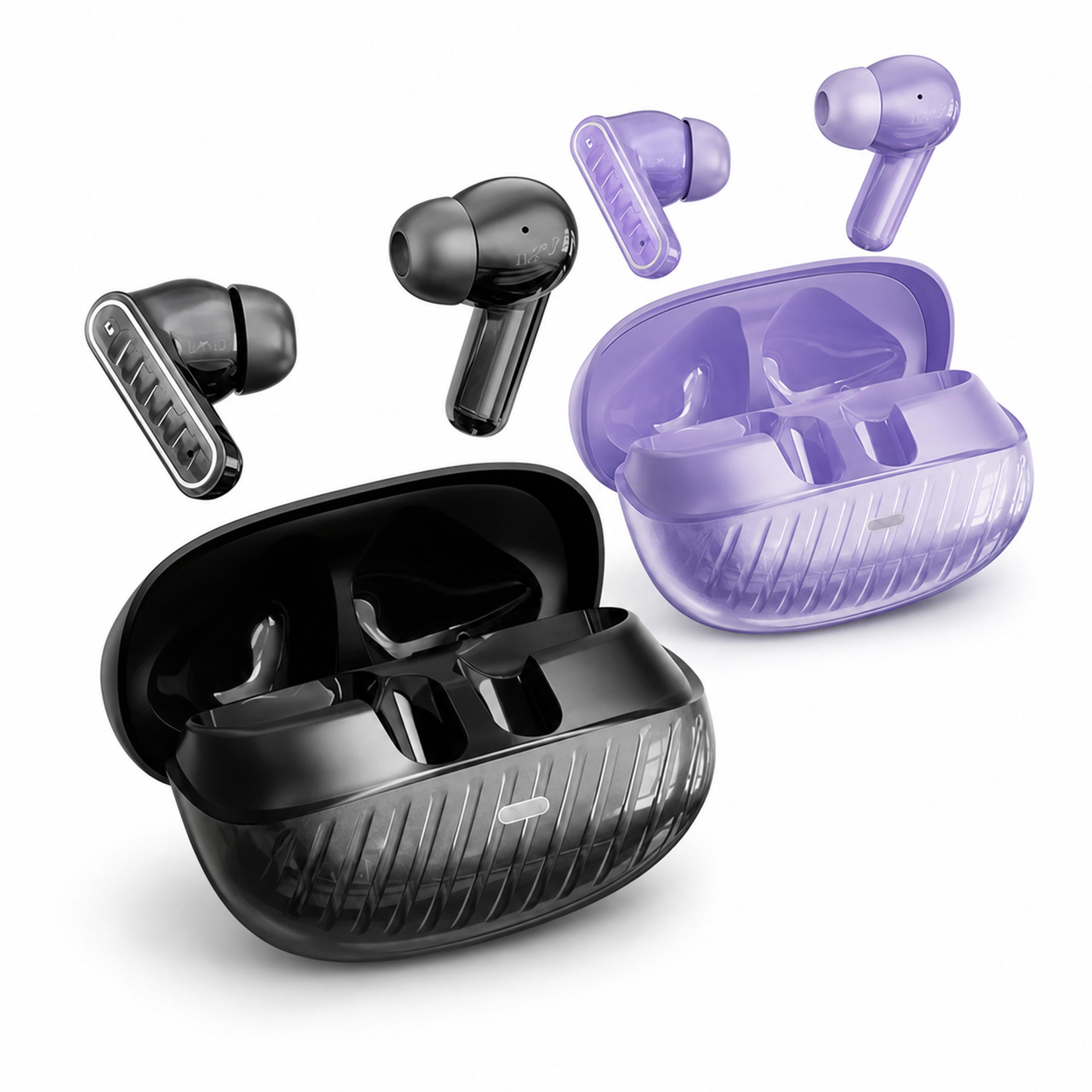 tws wireless earbuds with noise cancelling mic for sports music and gaming