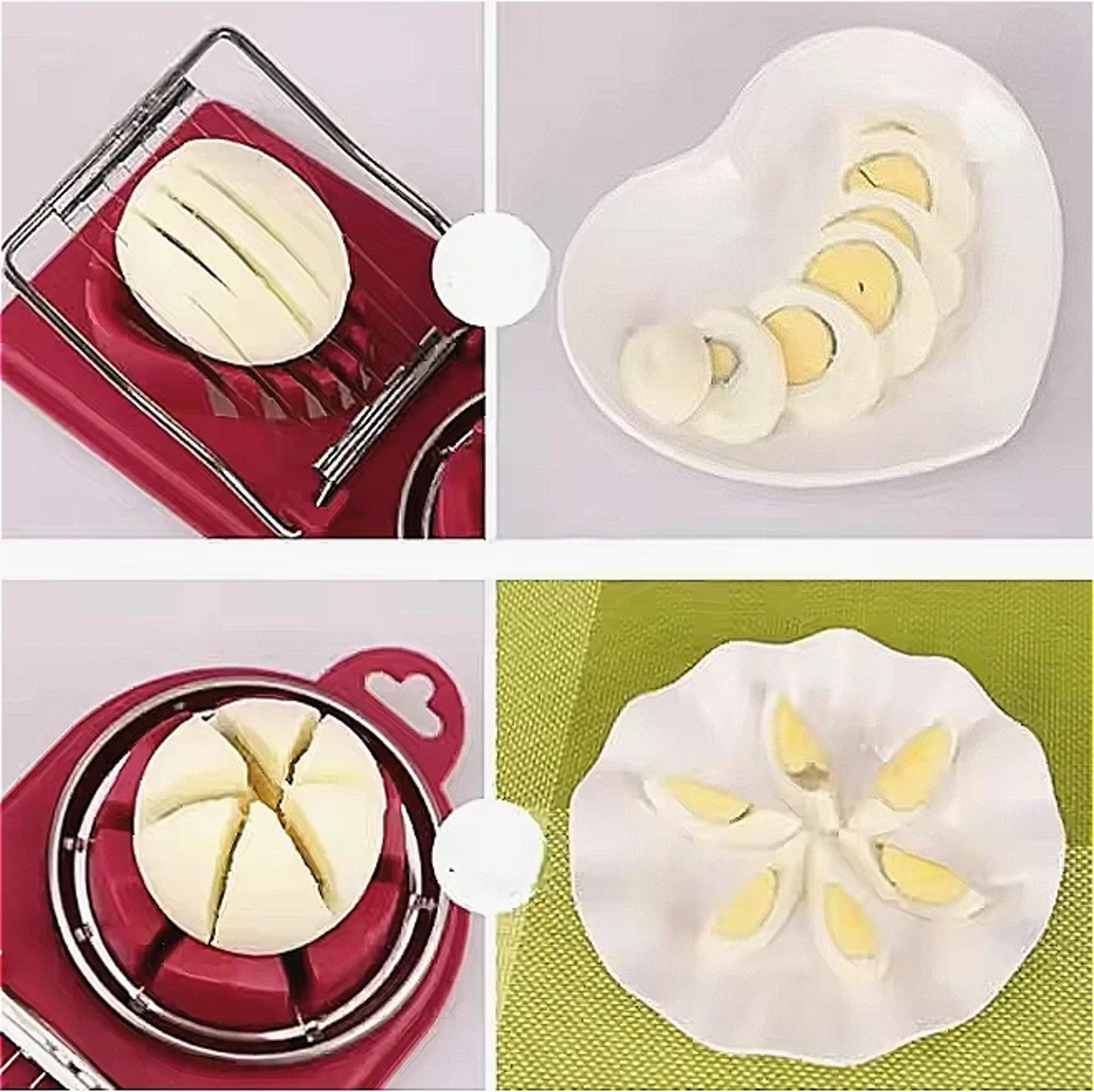 Egg Slicer And Egg Cutter With Stainless Steel Wire 5