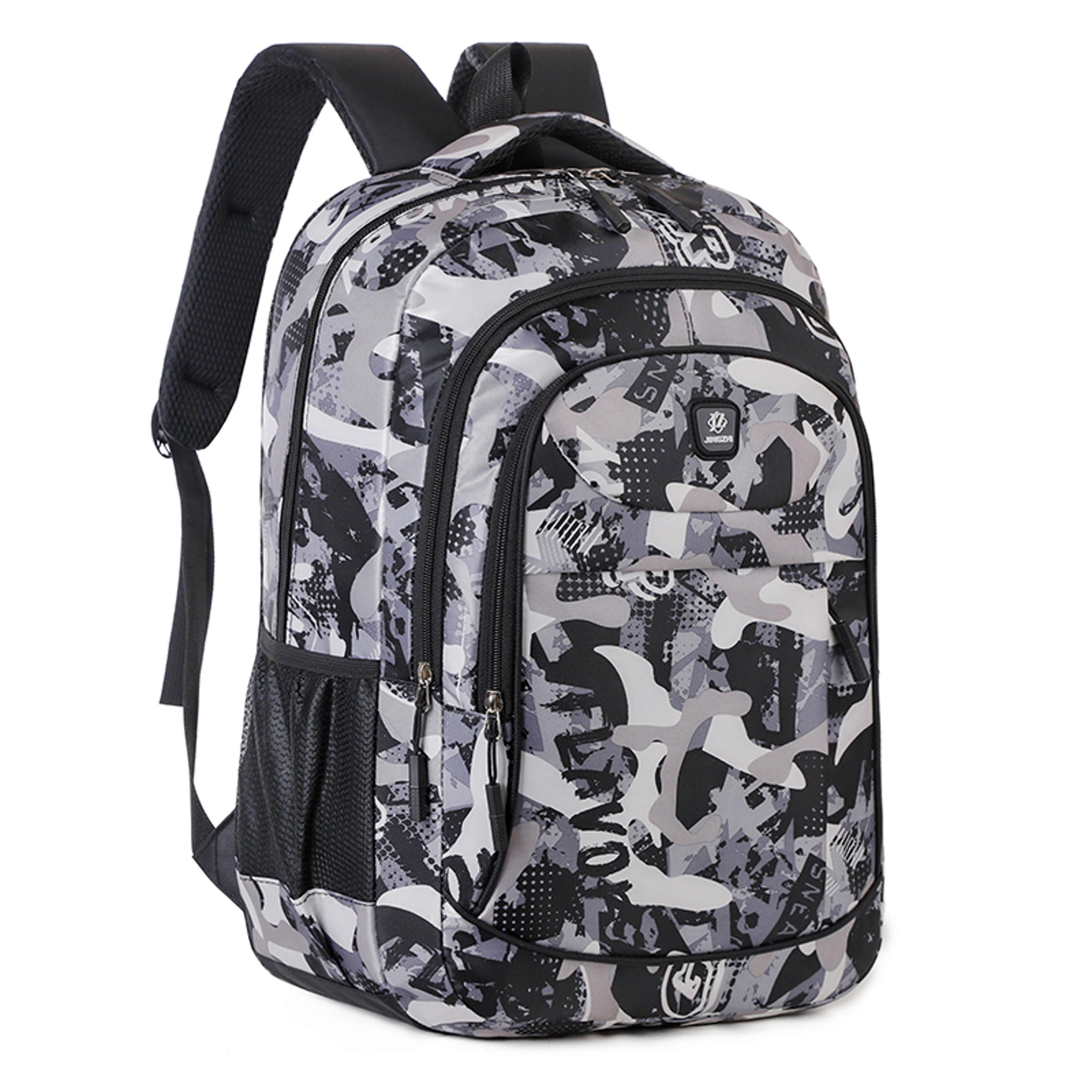 Mens Large Capacity Everyday Backpack Durable Travel And Work Bookbag 3