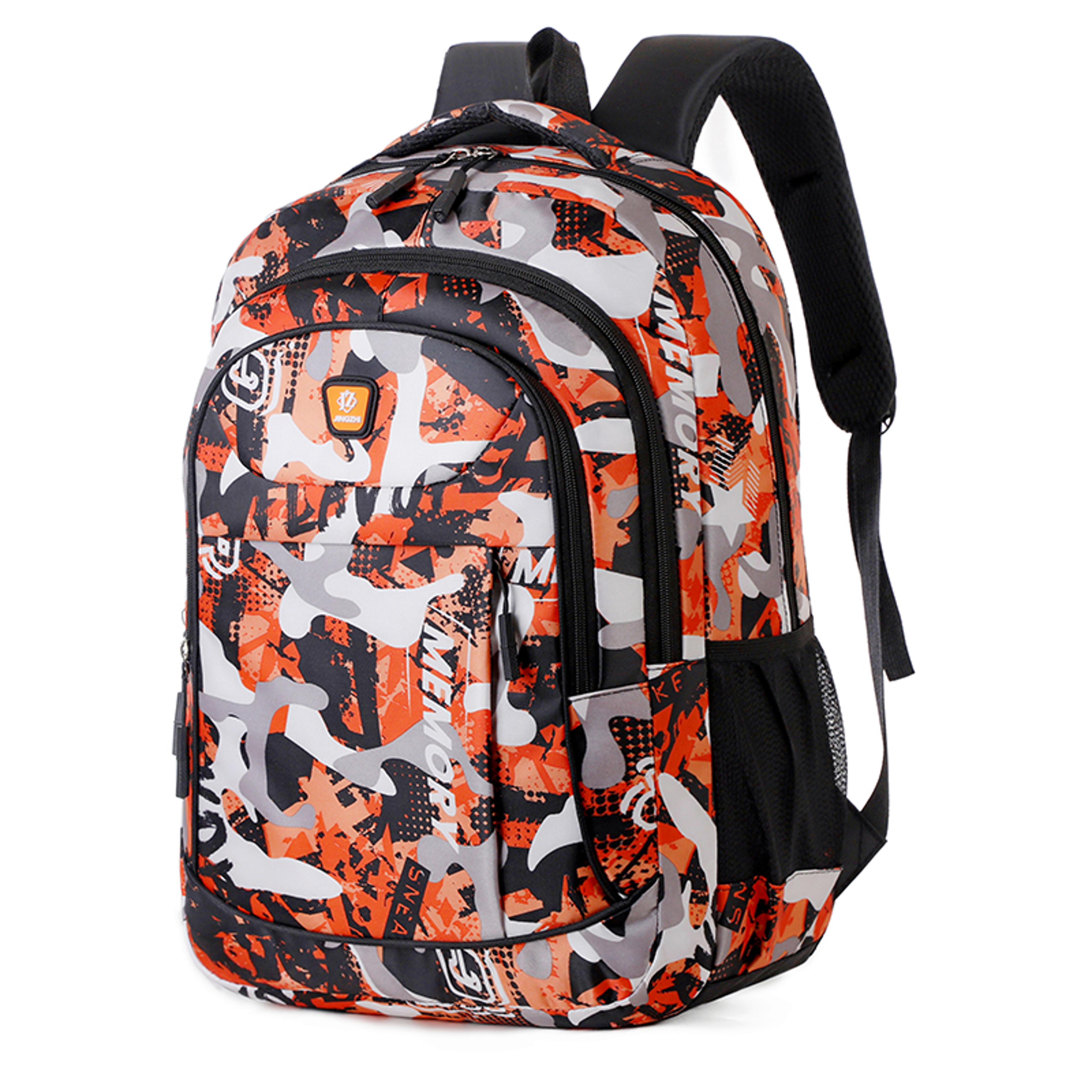 Mens Large Capacity Everyday Backpack Durable Travel And Work Bookbag 4
