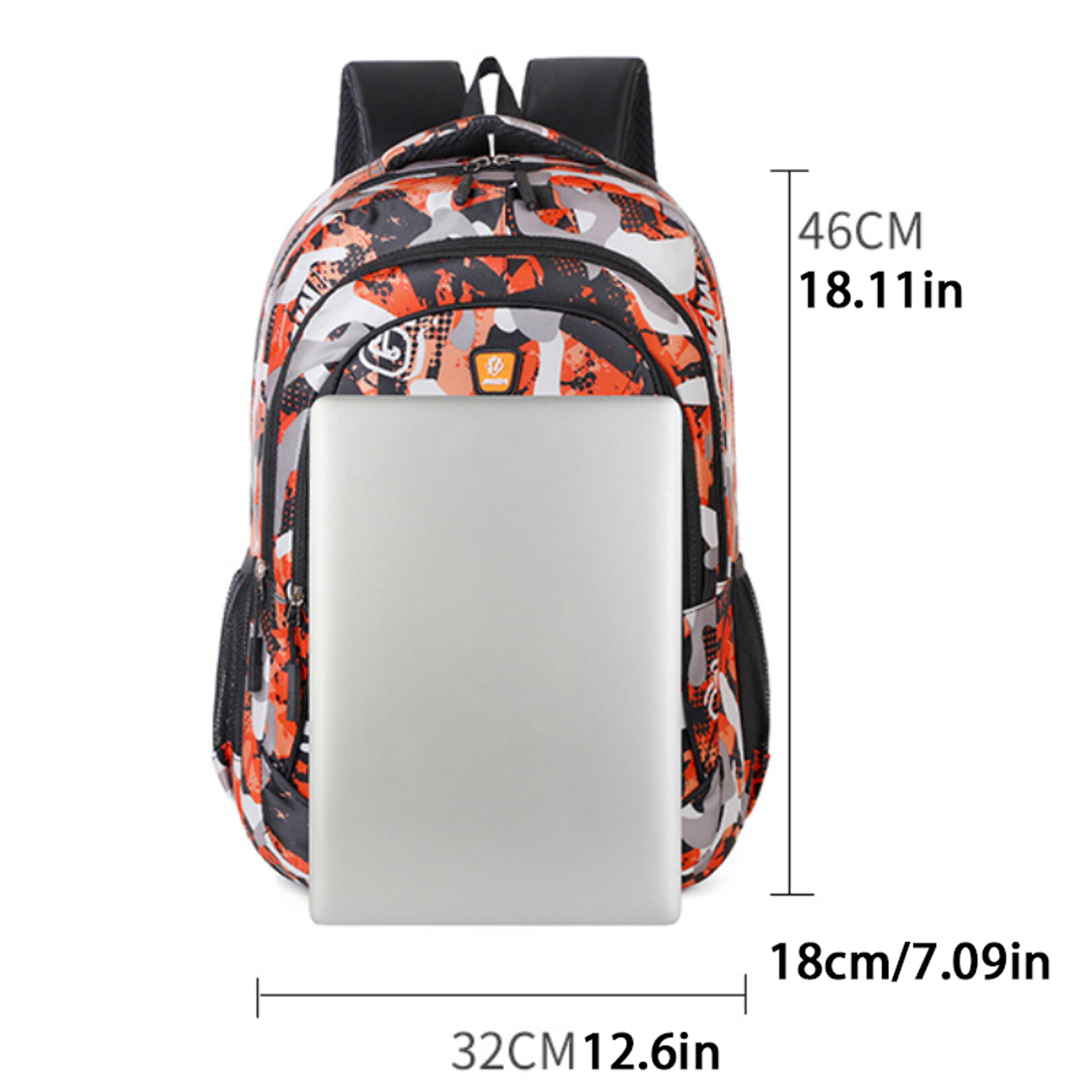 Mens Large Capacity Everyday Backpack Durable Travel And Work Bookbag 5