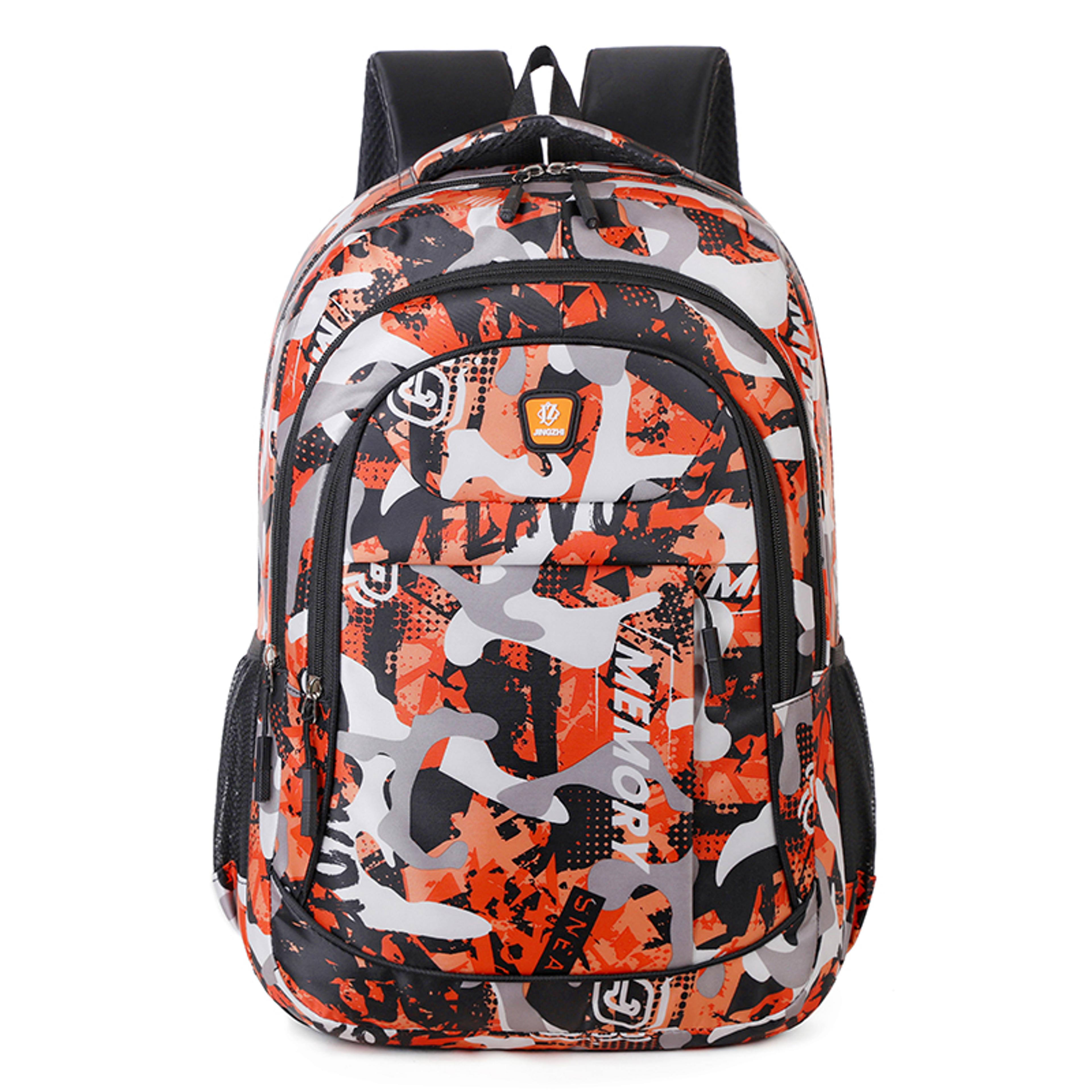 Mens Large Capacity Everyday Backpack Durable Travel And Work Bookbag 0