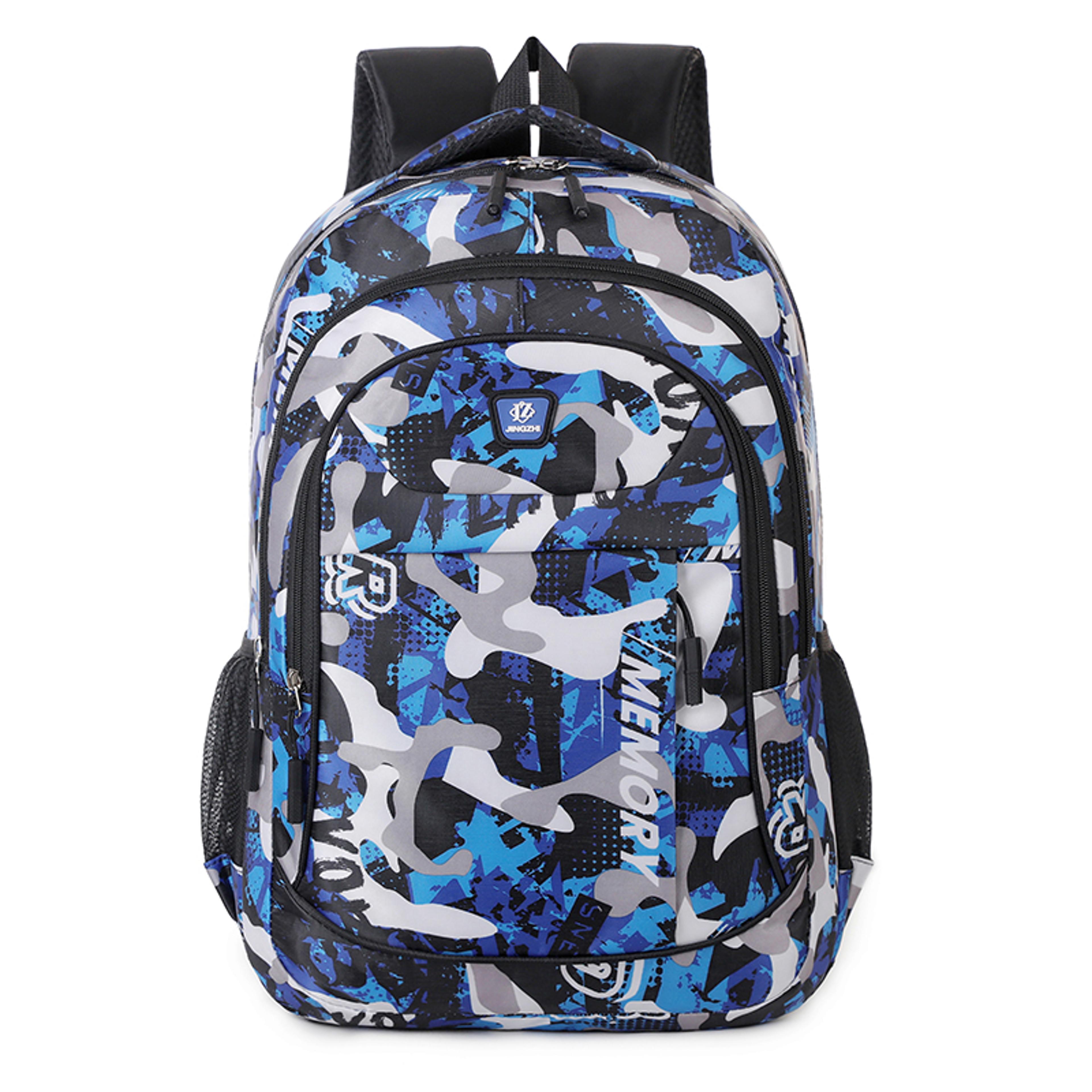 Mens Large Capacity Everyday Backpack Durable Travel And Work Bookbag 9