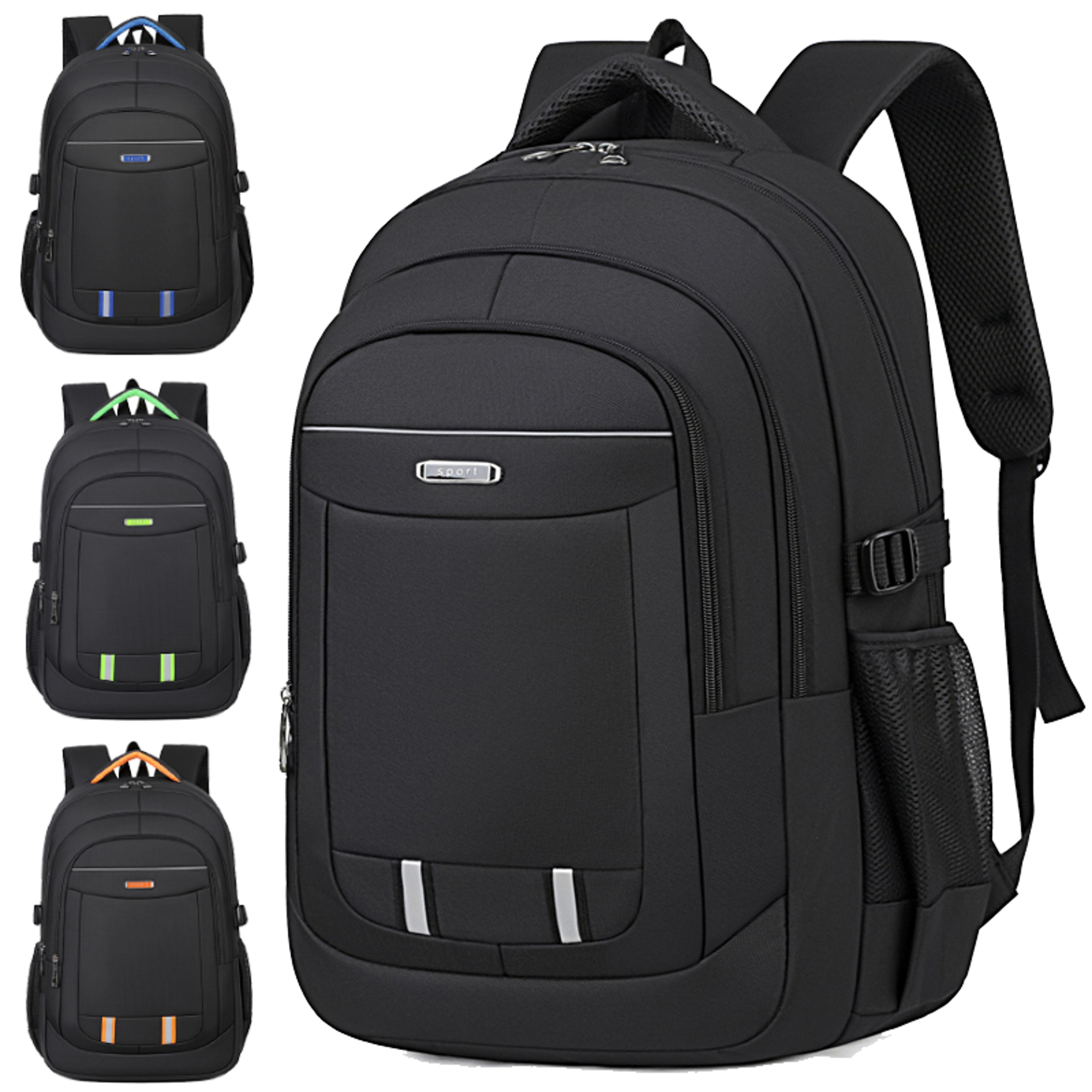 large capacity travel laptop backpack for business office hiking and daily commute