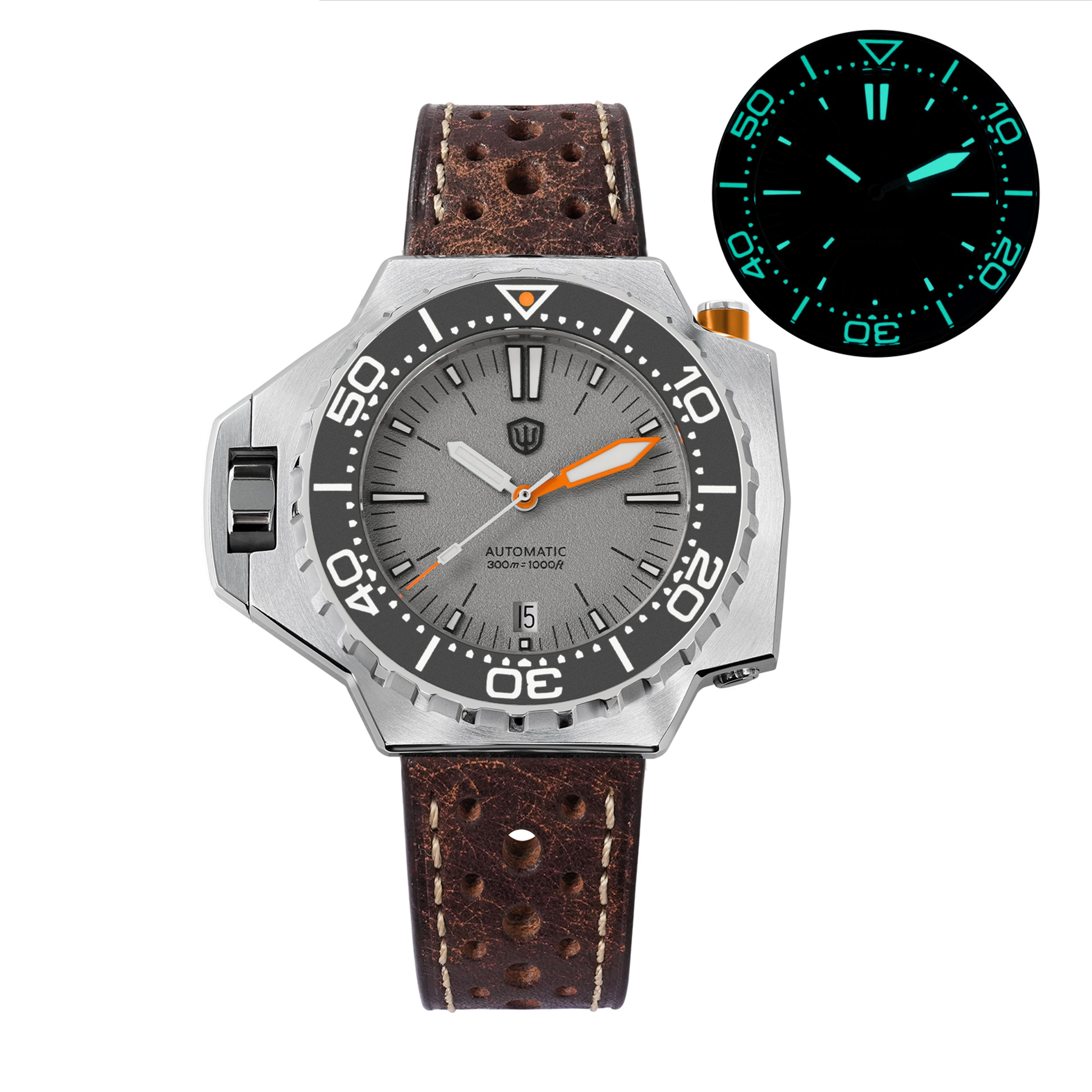 Automatic Dive Watch With Sapphire Crystal And Ceramic Bezel 6