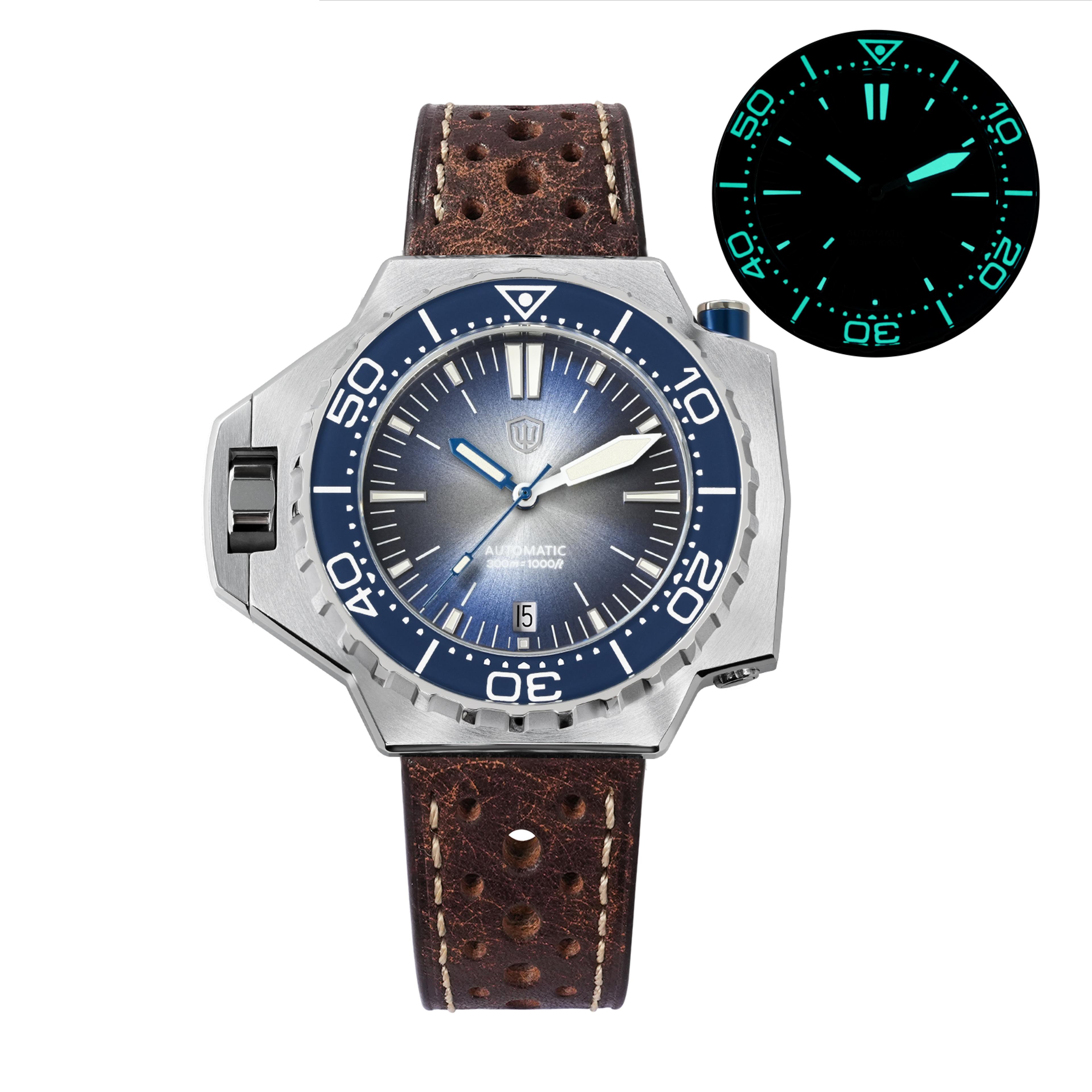 Automatic Dive Watch With Sapphire Crystal And Ceramic Bezel 9