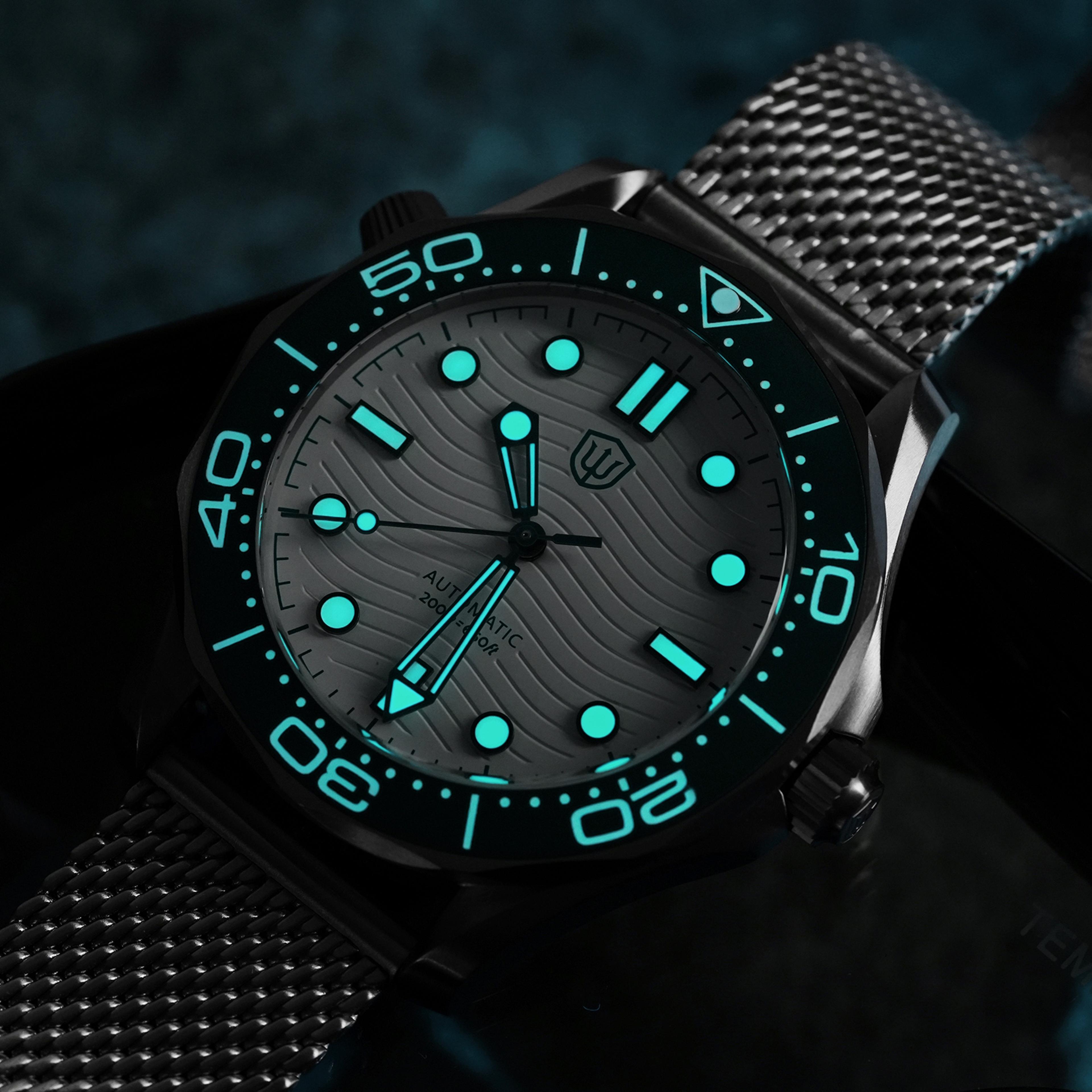 Titanium Automatic Dive Watch With Sapphire Crystal 2
