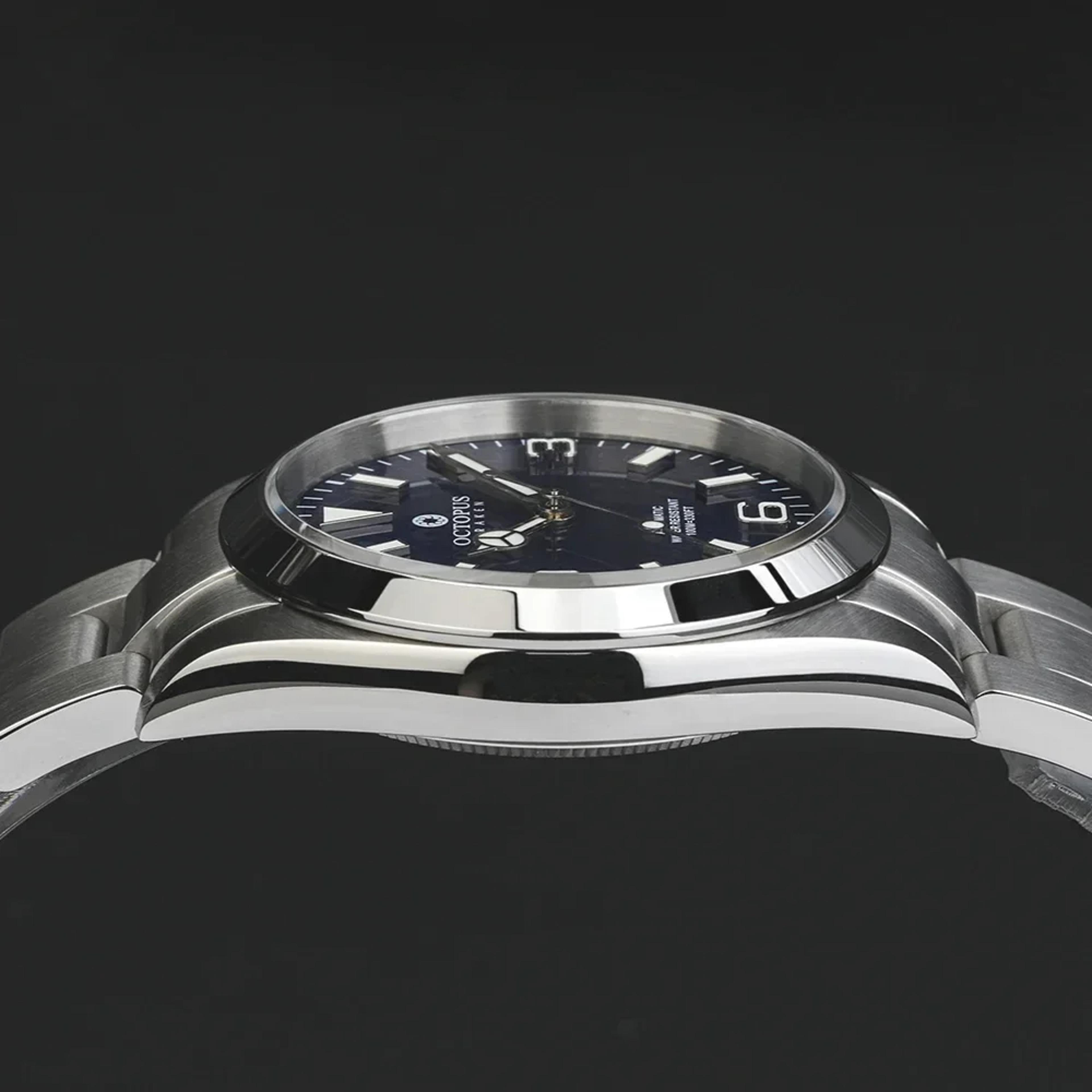 Automatic Watch With Enamel Dial And Sapphire Crystal 3