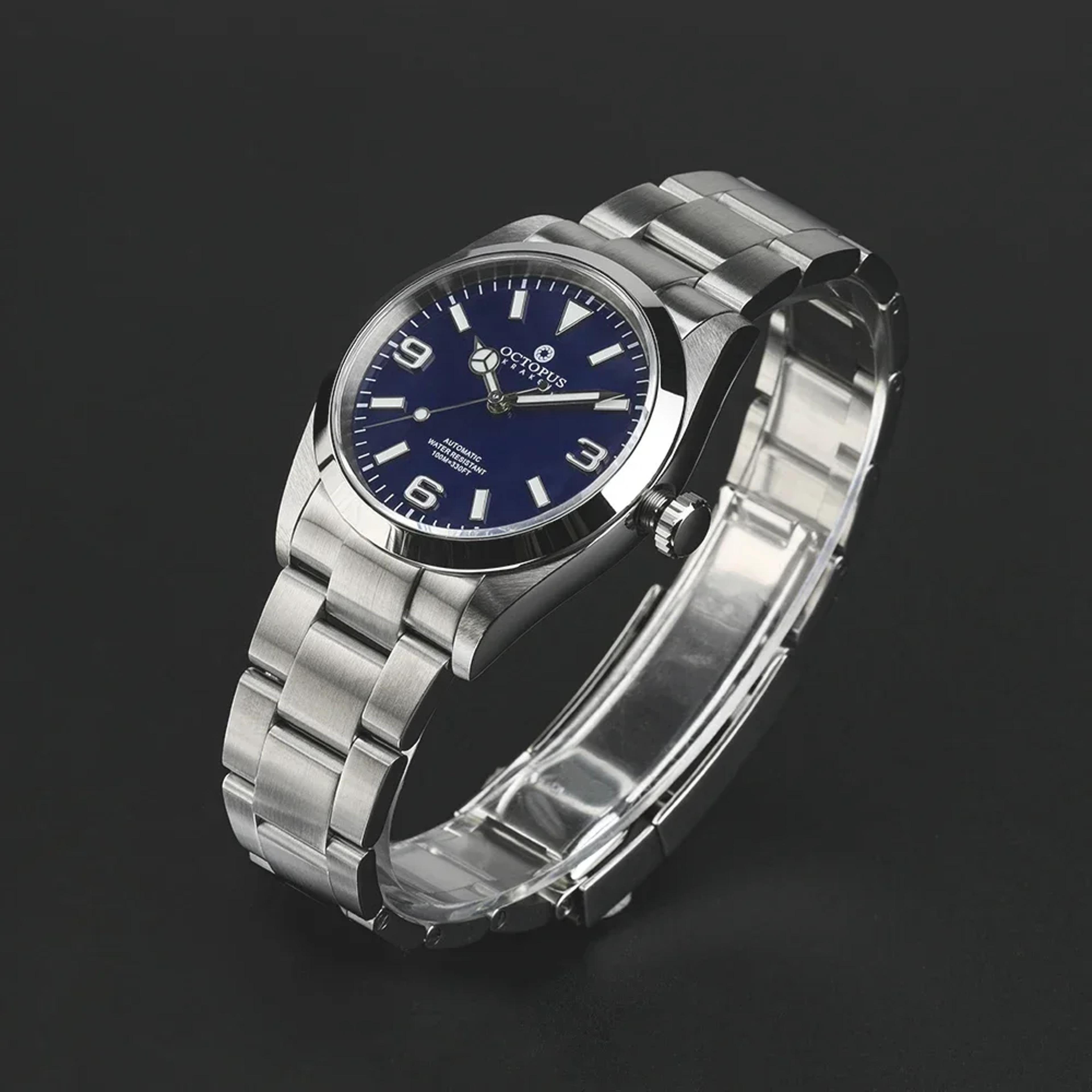 Automatic Watch With Enamel Dial And Sapphire Crystal 1