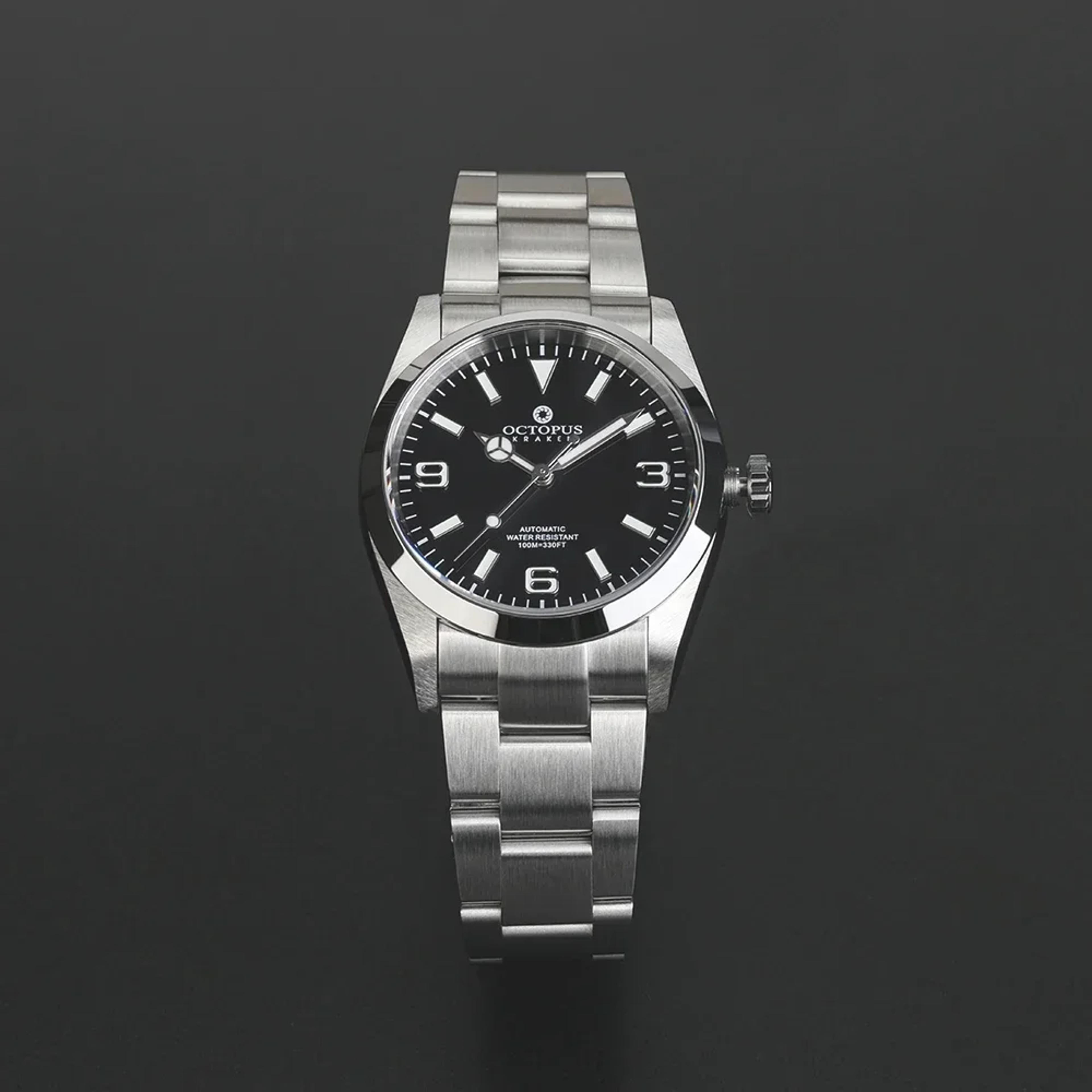 Automatic Watch With Enamel Dial And Sapphire Crystal 6