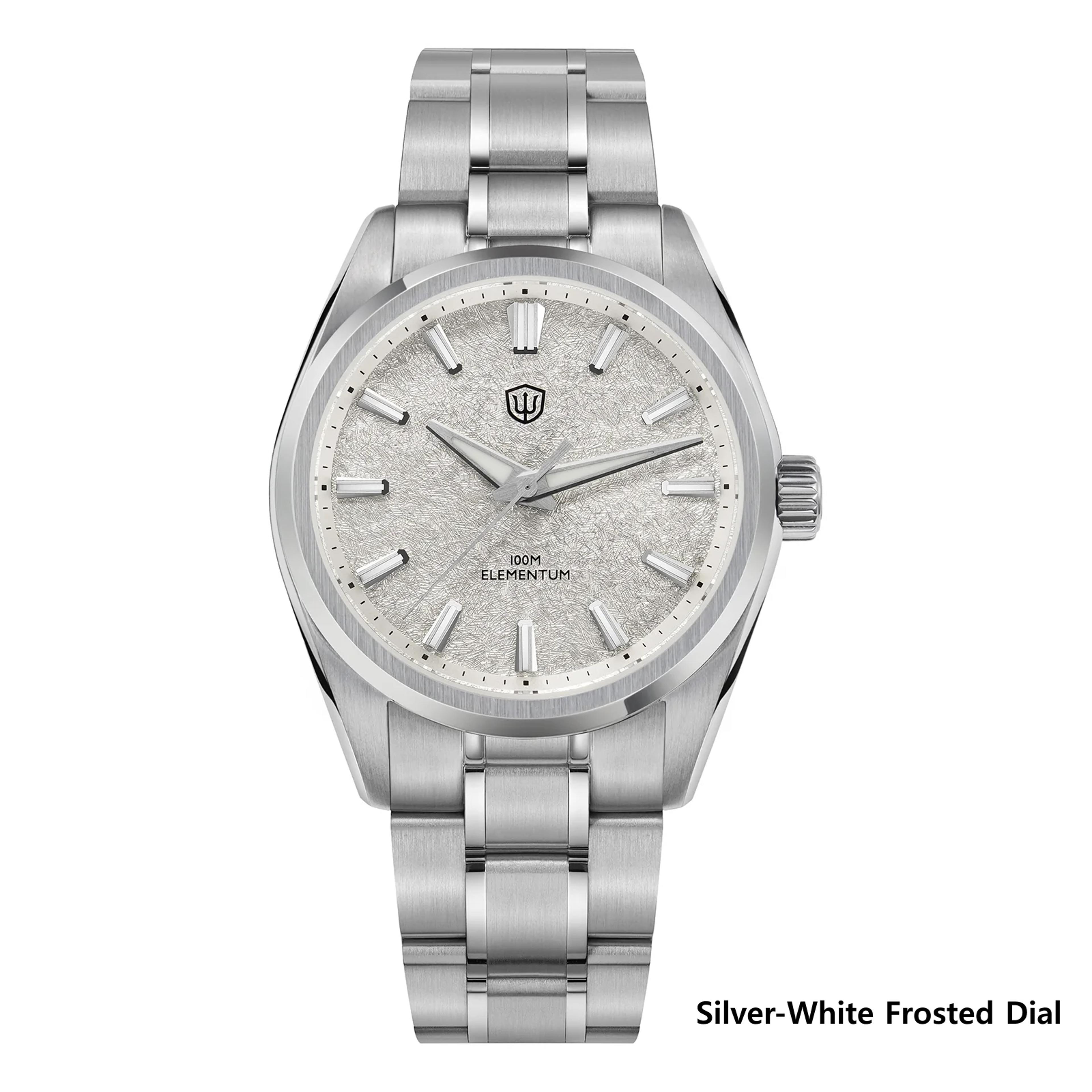 Ice Crack Dial Sapphire Quartz Watch 3