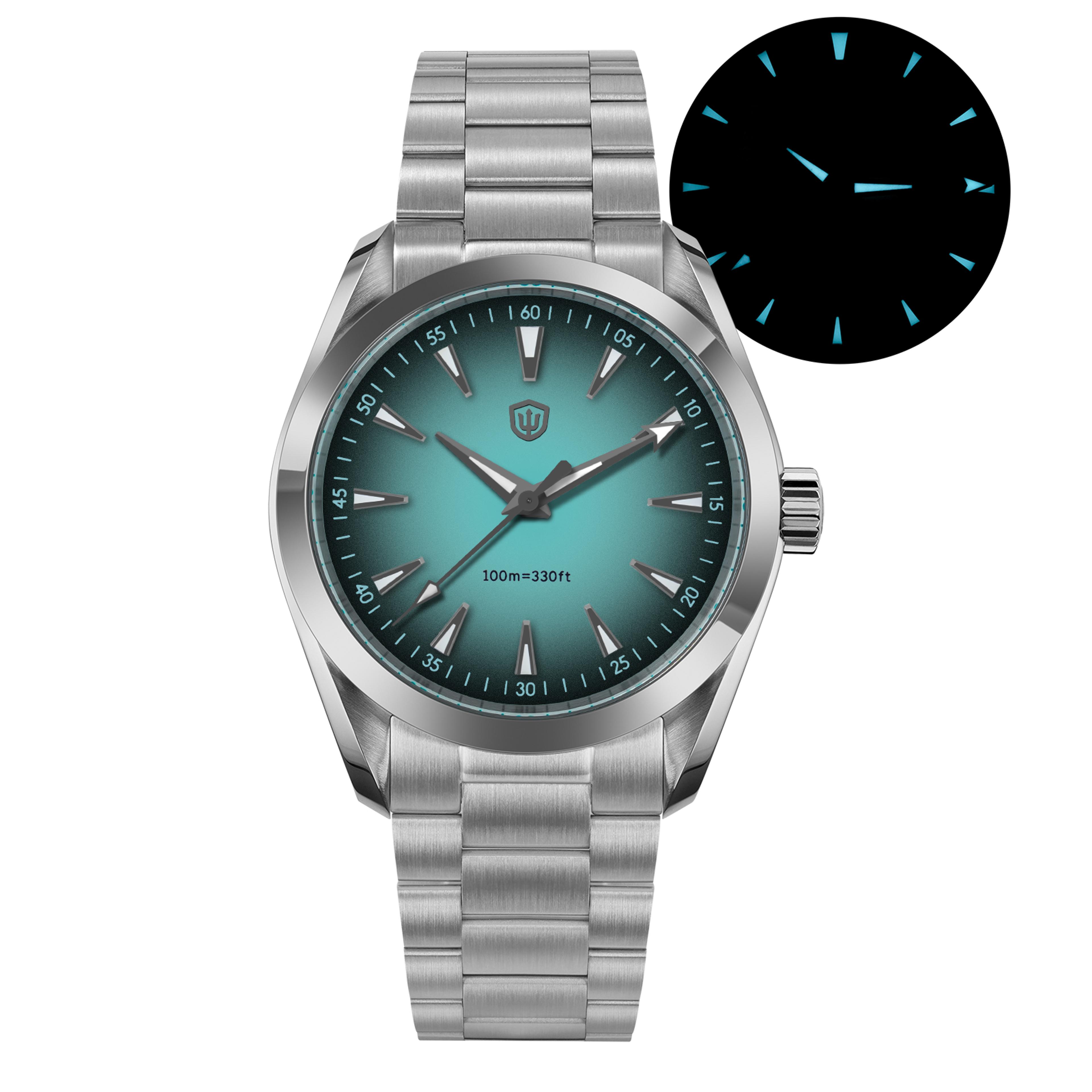 Sweep Second Watch With Sapphire Crystal And Water Resistance 7