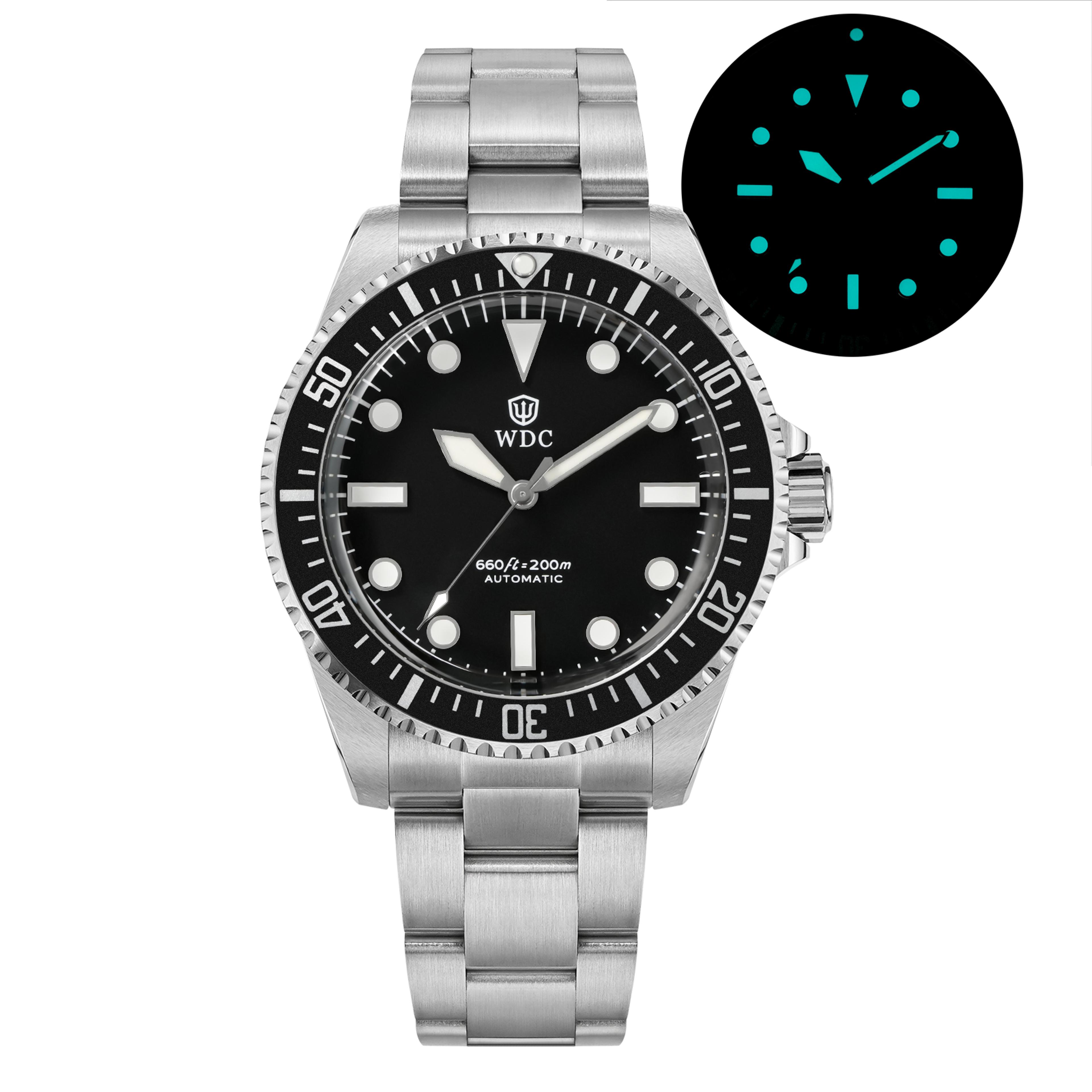 Automatic Dive Watch Sapphire Vintage Diver 0