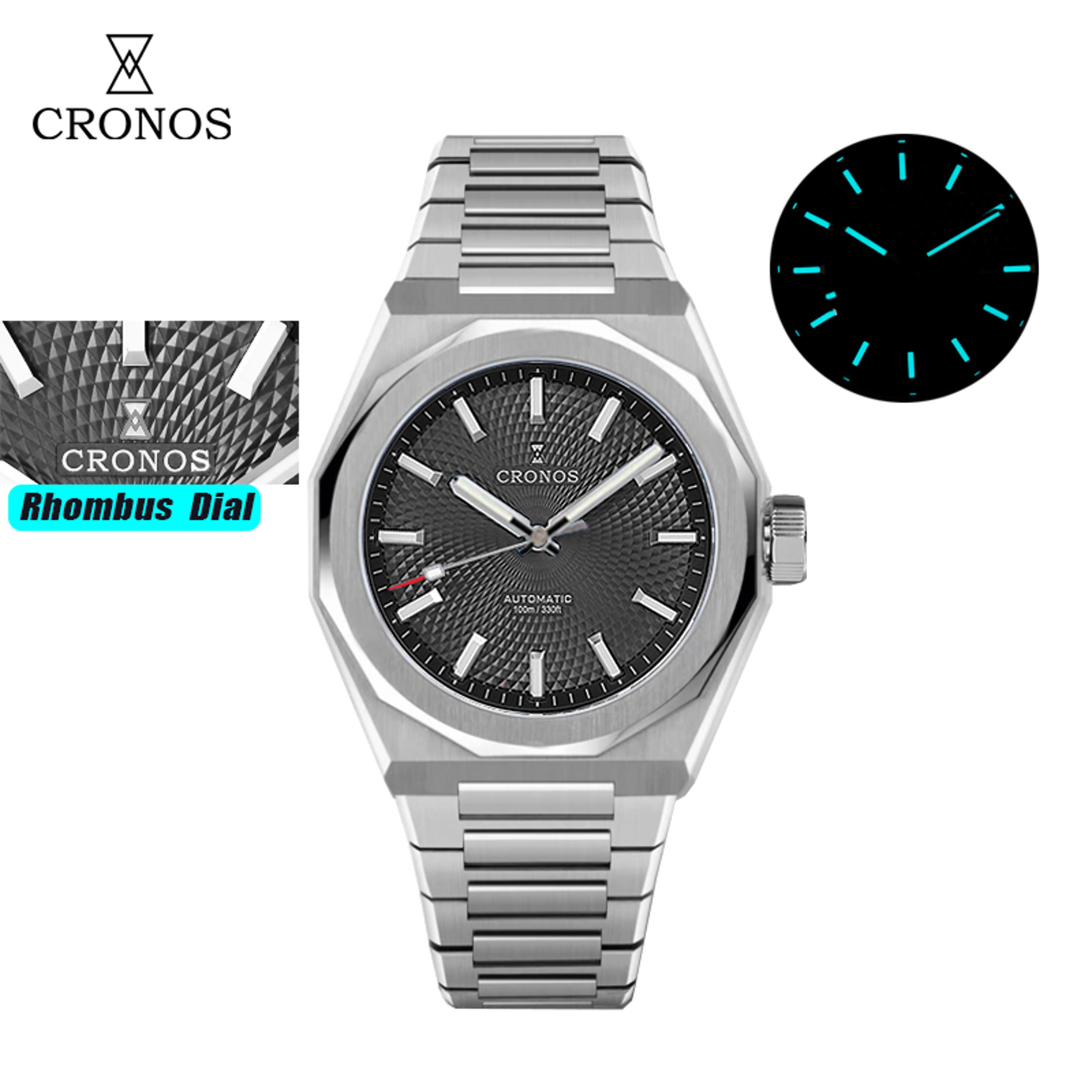 Automatic Dive Watch With Miyota Perlage Dial 9