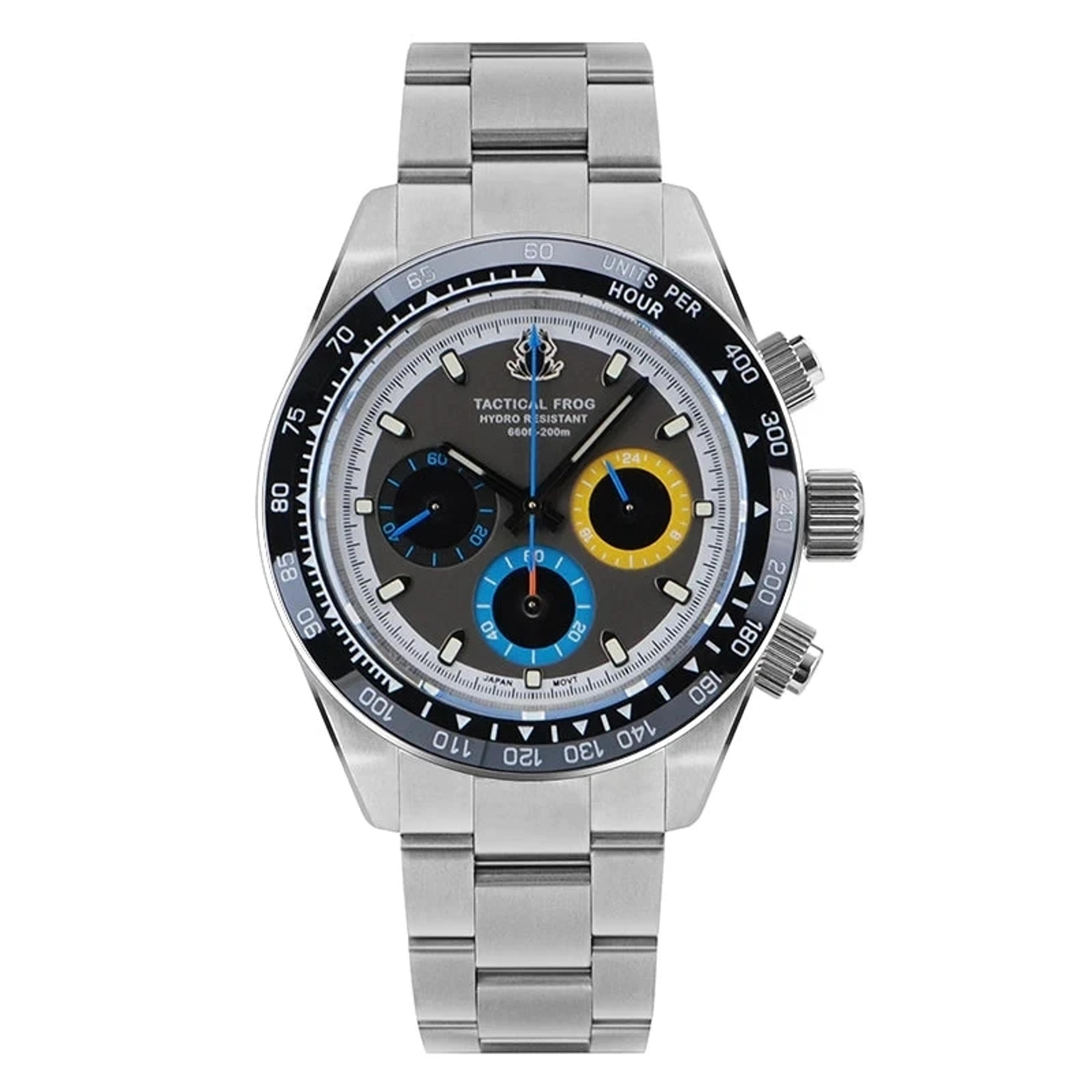 Tactical Frog Solar Chronograph Watch Sapphire 2