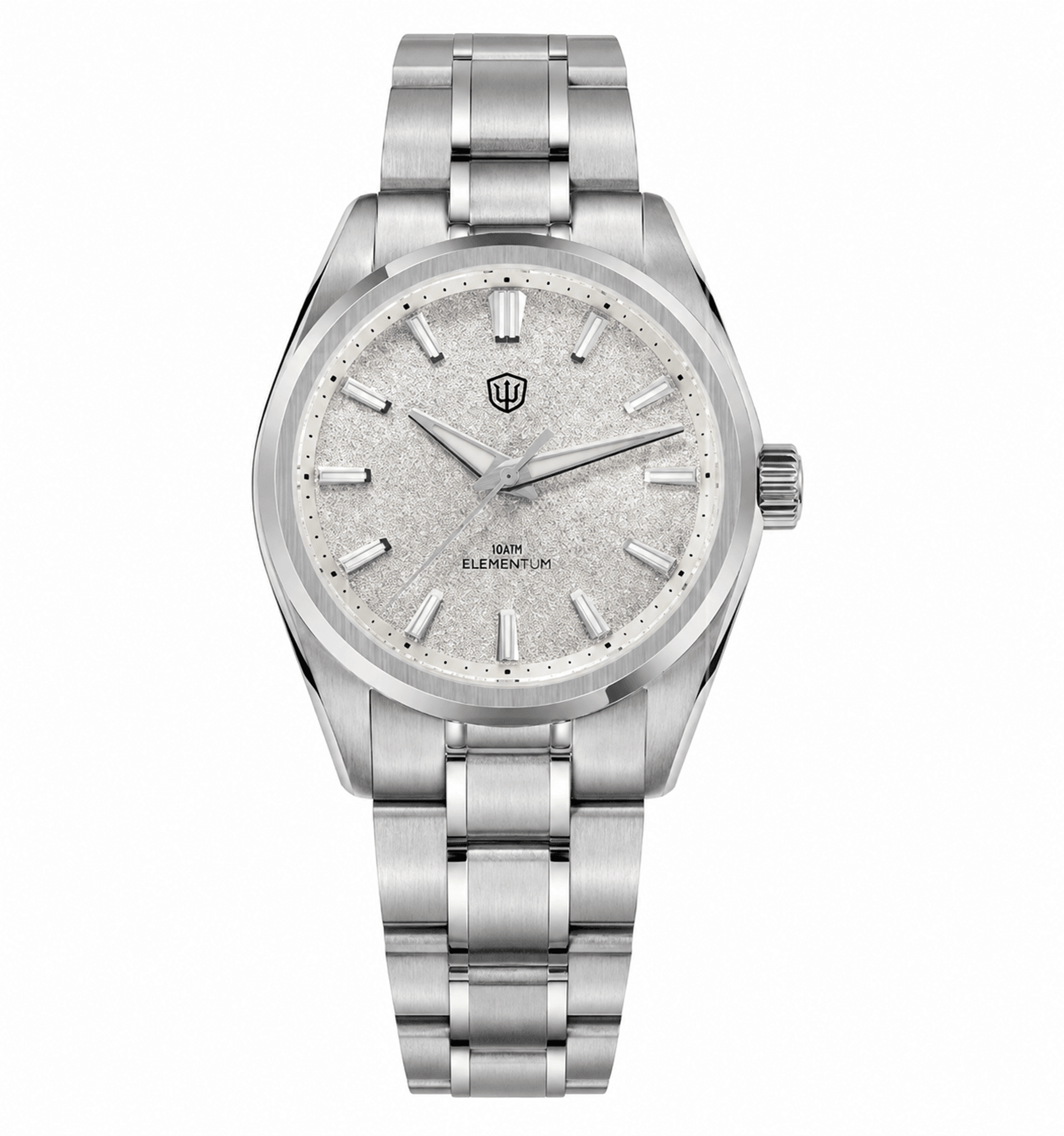Ice Crack Dial Sapphire Quartz Watch 0