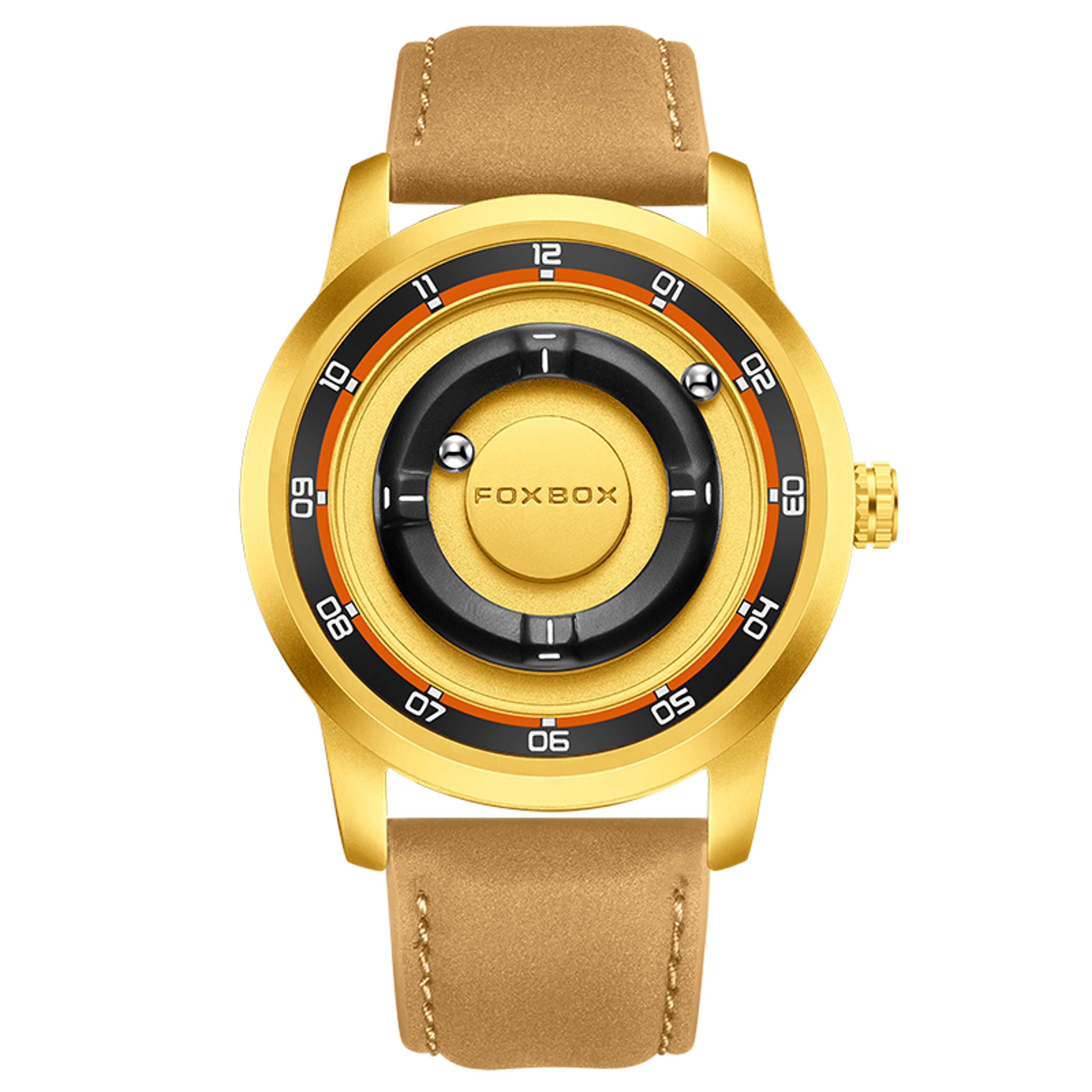 magnetic ball watch for men waterproof quartz luxury fashion watch