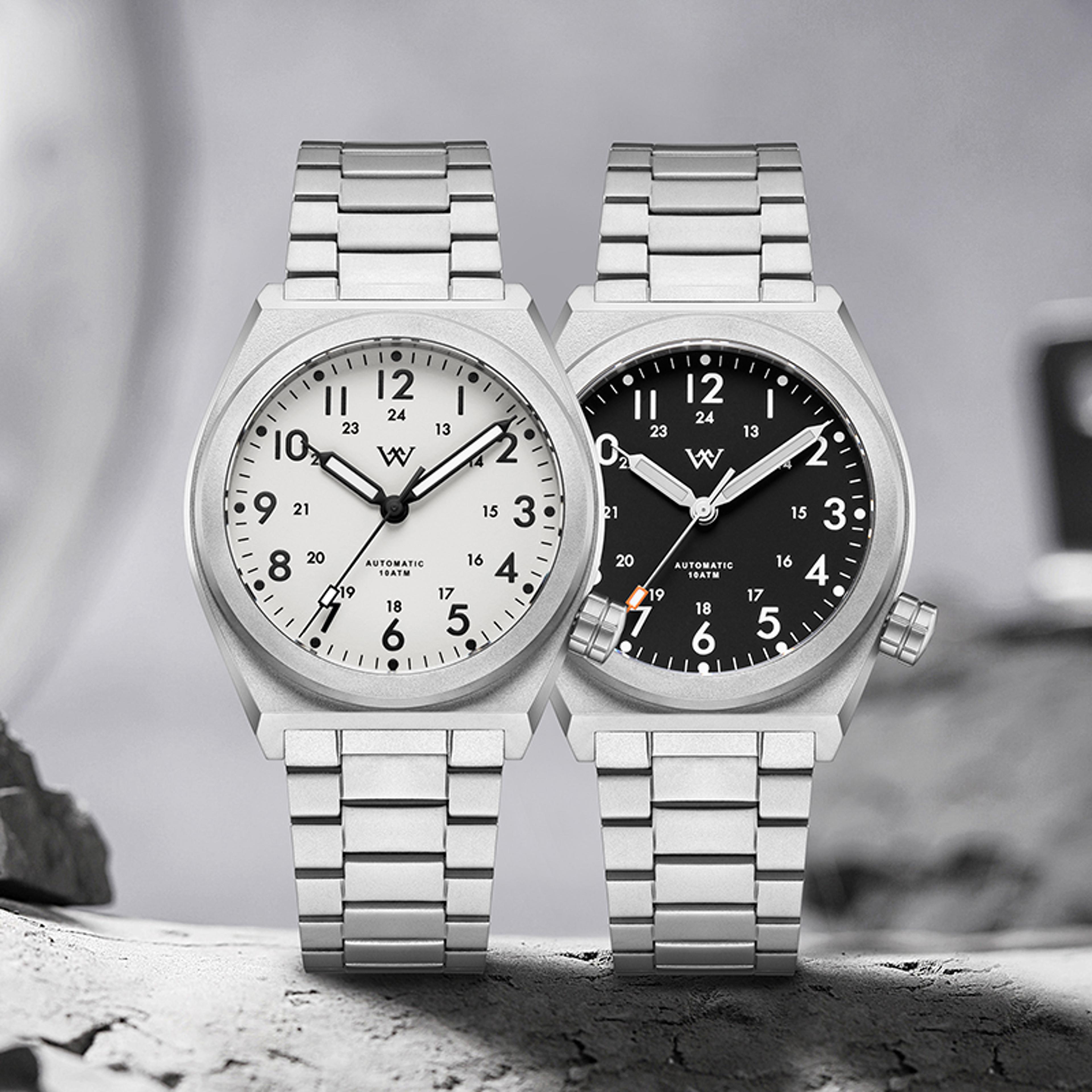 Pilot Automatic Watch Sapphire Crystal Water Resistant 4
