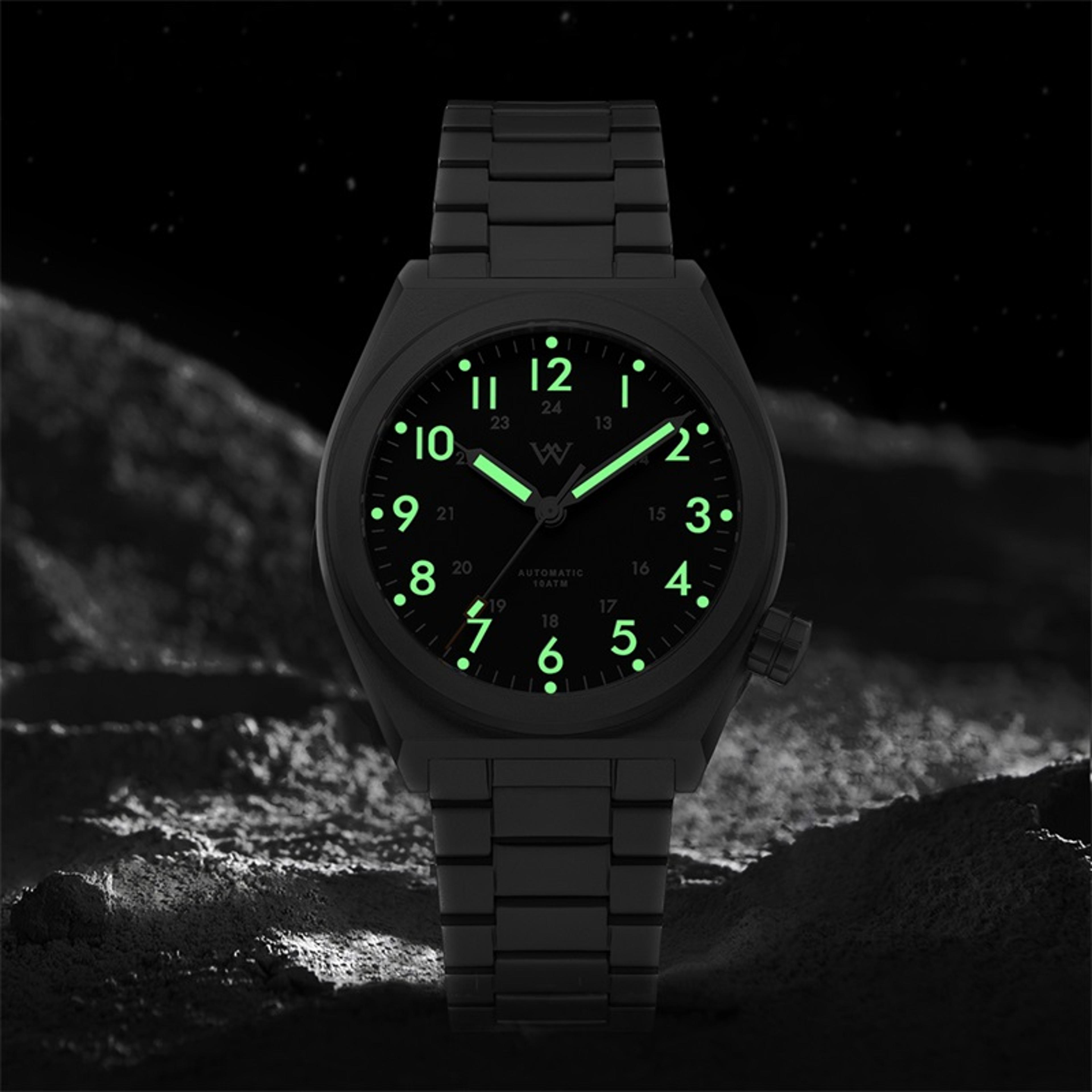 Pilot Automatic Watch Sapphire Crystal Water Resistant 3